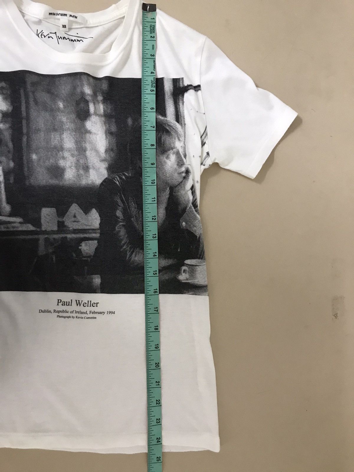 Japanese Brand 2000's Meseum Neu Kevin Cummins Paul Weller Phototee Tshirt Size US XS / EU 42 / 0 - 11 Thumbnail