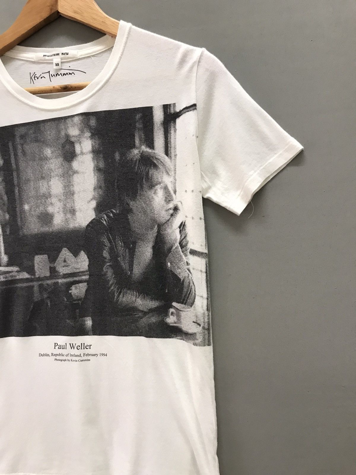 Japanese Brand 2000's Meseum Neu Kevin Cummins Paul Weller Phototee Tshirt Size US XS / EU 42 / 0 - 3 Thumbnail