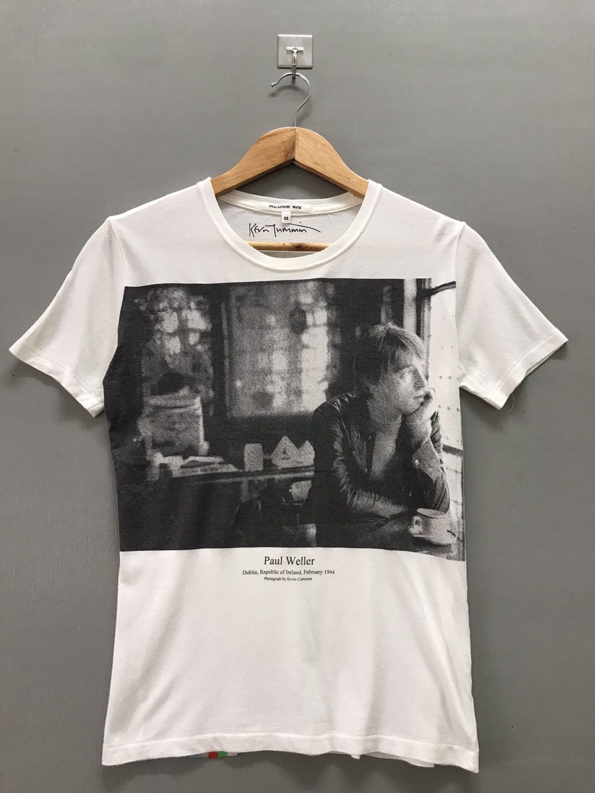 Japanese Brand 2000's Meseum Neu Kevin Cummins Paul Weller Phototee Tshirt Size US XS / EU 42 / 0 - 1 Thumbnail