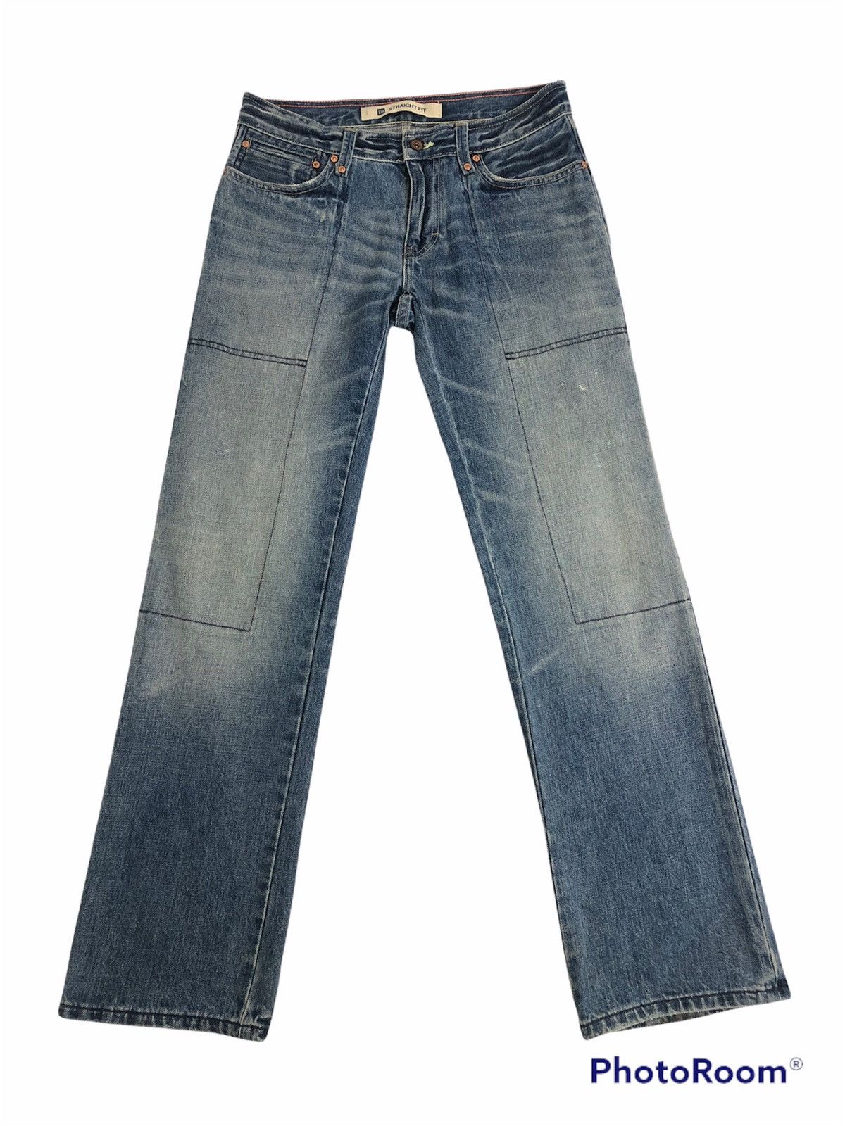 Vintage Gap Straight Fit Fatigue Baker Denim Pants