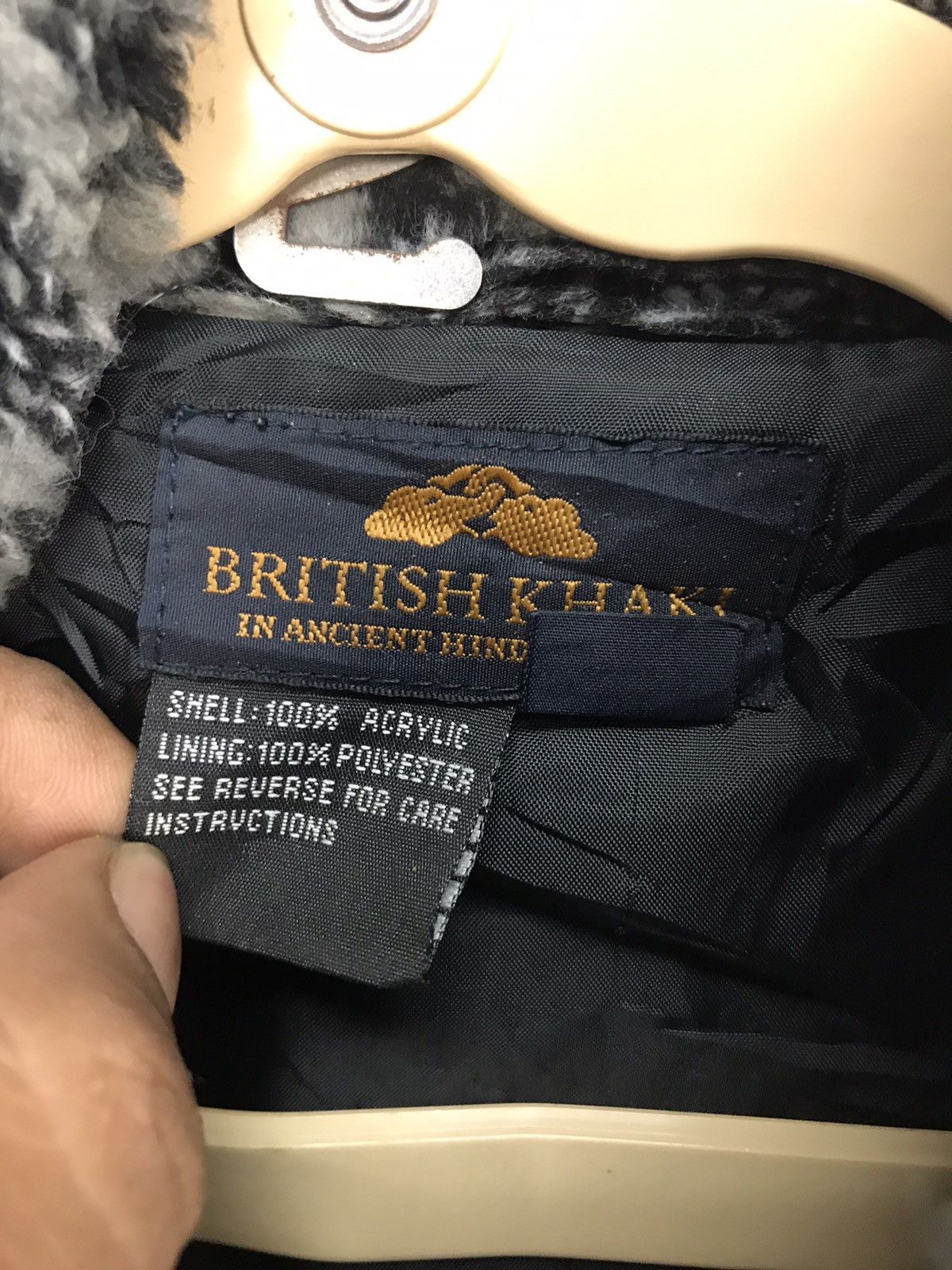 Other Fleece printed zipper jacket by British khaki Size US L / EU 52-54 / 3 - 4 Thumbnail