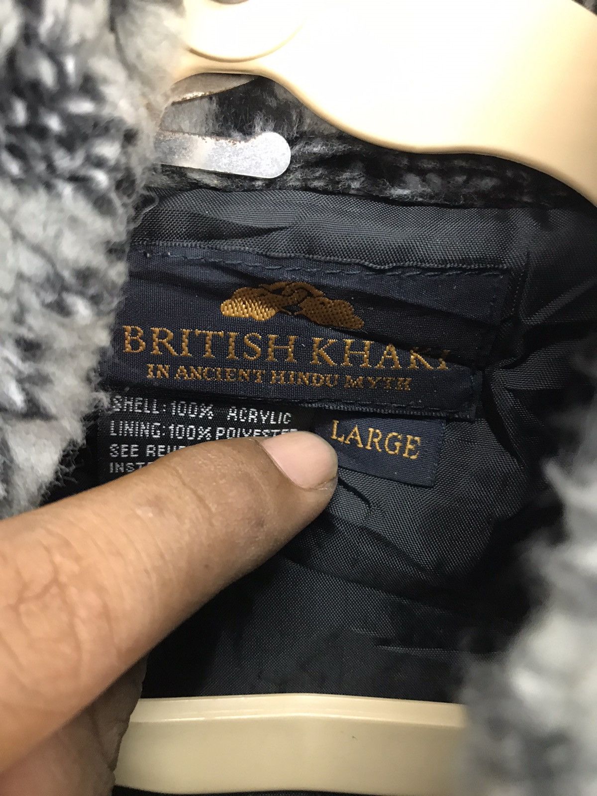 Other Fleece printed zipper jacket by British khaki Size US L / EU 52-54 / 3 - 3 Thumbnail