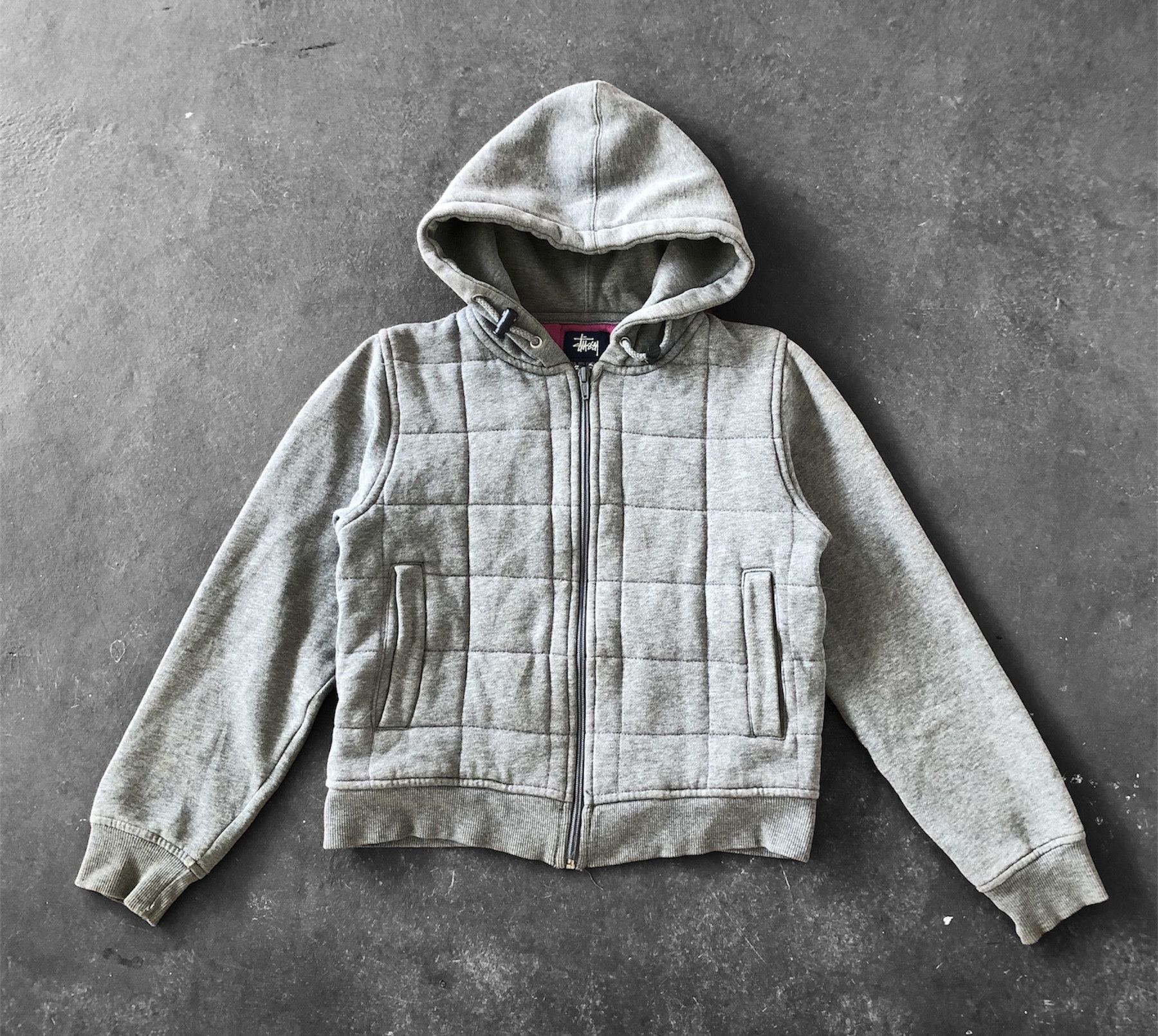 Stussy × Vintage VINTAGE STUSSY ZIPPER HOODIE Size XXS / US 00 / IT 34 - 2 Thumbnail