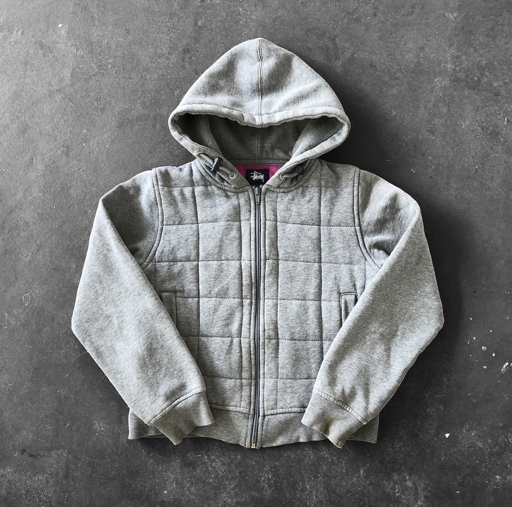 Stussy × Vintage VINTAGE STUSSY ZIPPER HOODIE Size XXS / US 00 / IT 34 - 1 Thumbnail