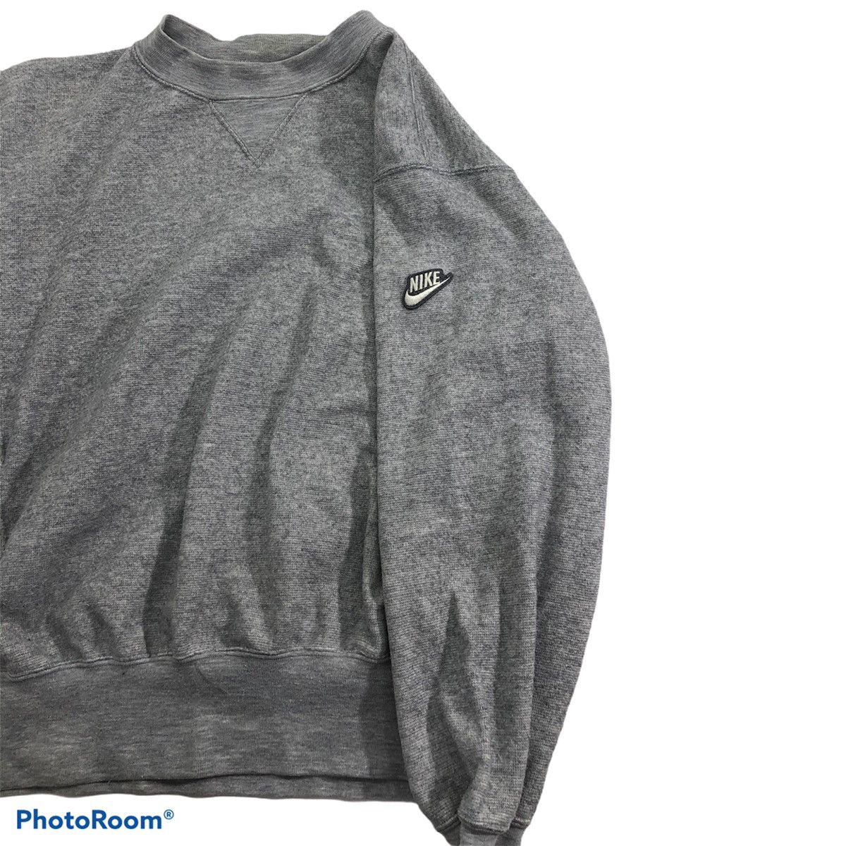 Nike × Vintage Vintage rare nike patch logo pull over sweatshirt Size US XS / EU 42 / 0 - 5 Thumbnail