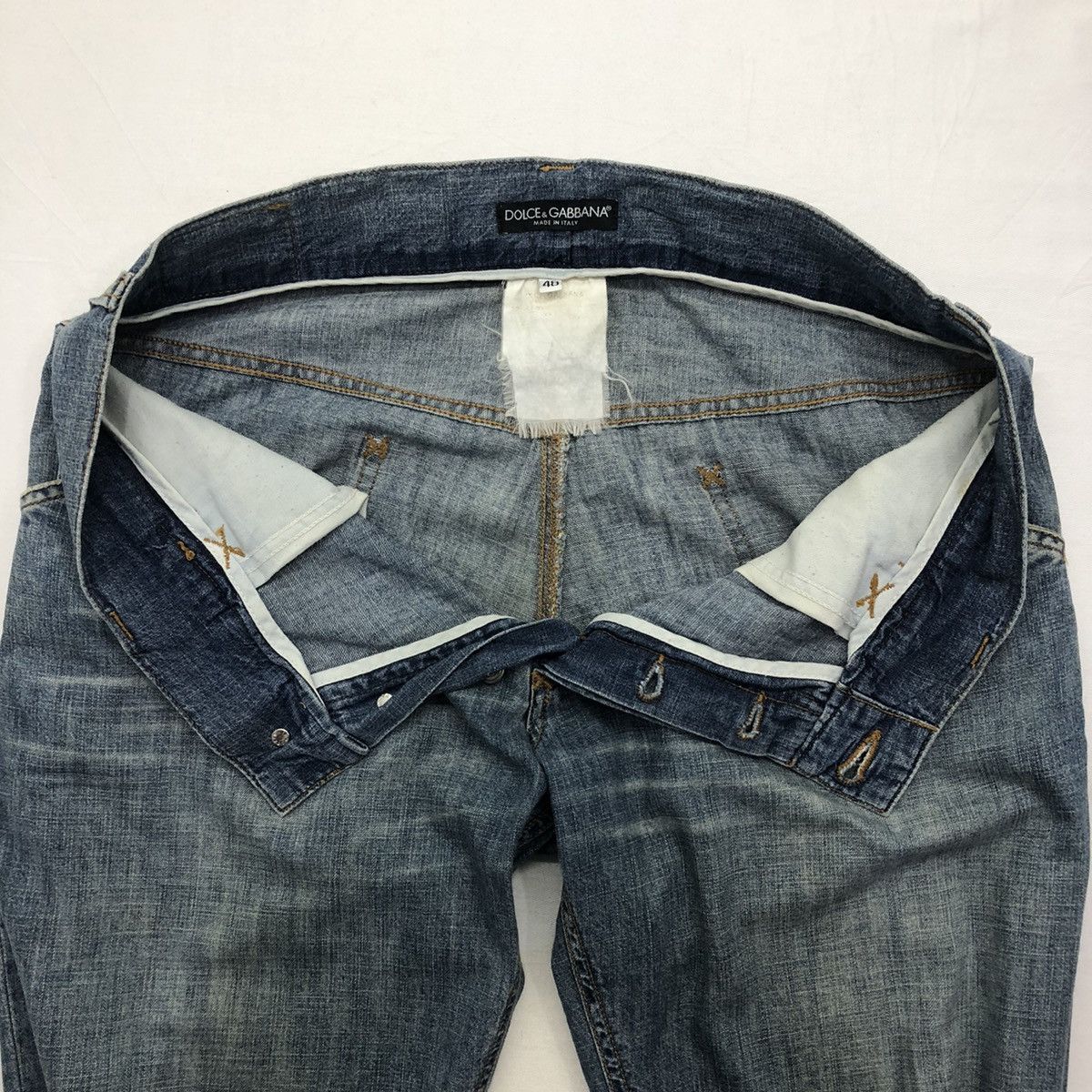 Dolce & Gabbana Vintage Dolce & Gabbana Made Italy denim Jeans Size US 33 - 6 Thumbnail