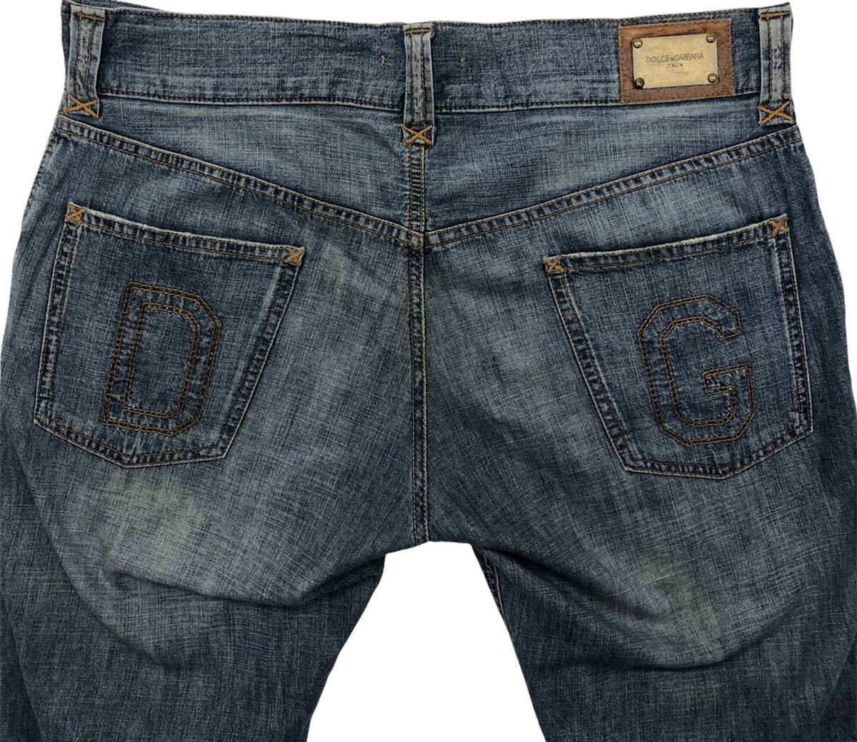 Dolce & Gabbana Vintage Dolce & Gabbana Made Italy denim Jeans Size US 33 - 3 Thumbnail