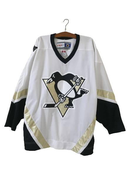 image of Vintage Ccm Pittsburgh Penguins Nhl Jersey in White, Men's (Size XL)