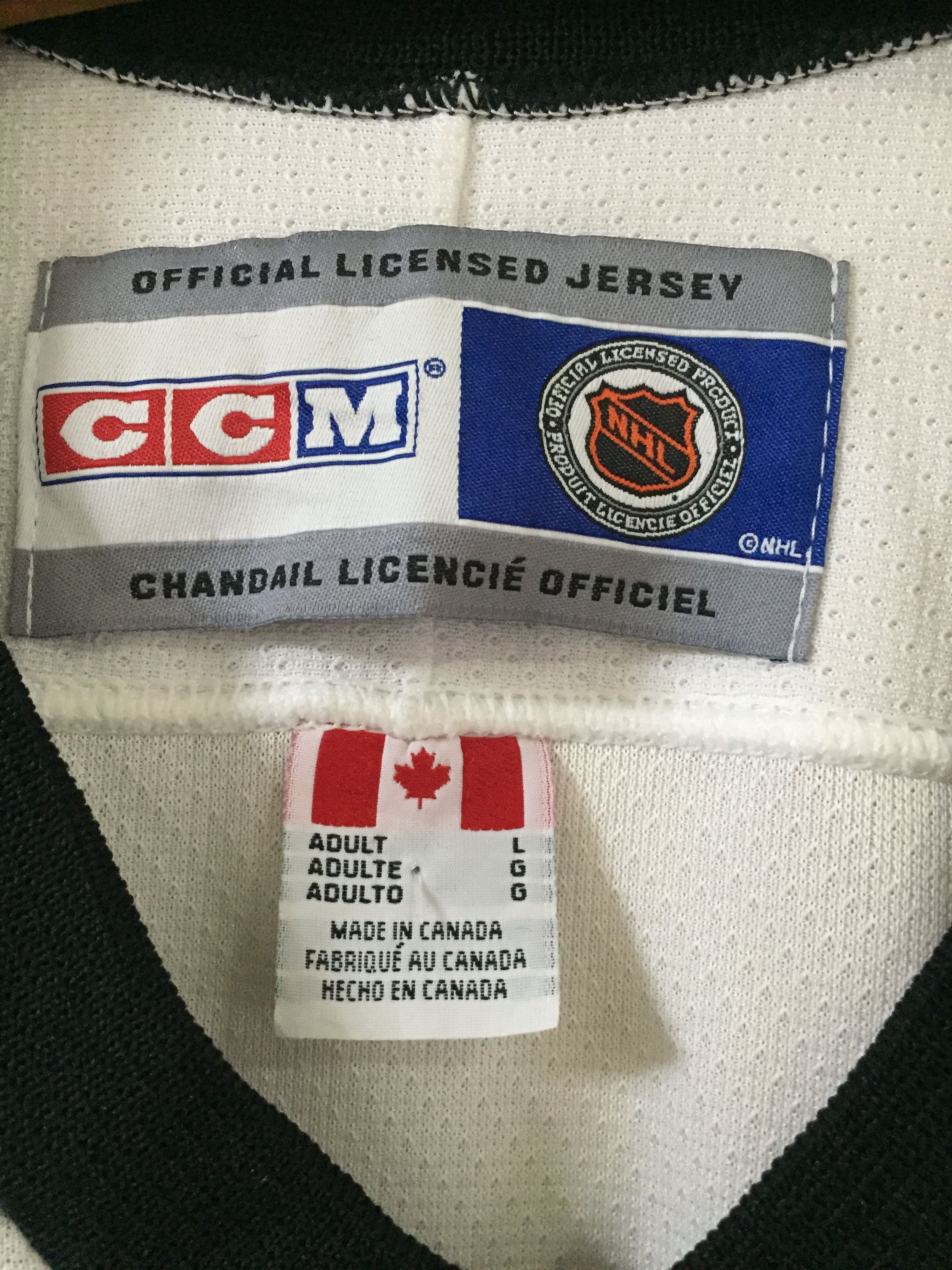 Ccm Vintage CCM Pittsburgh Penguins NHL Jersey Size US XL / EU 56 / 4 - 7 Thumbnail