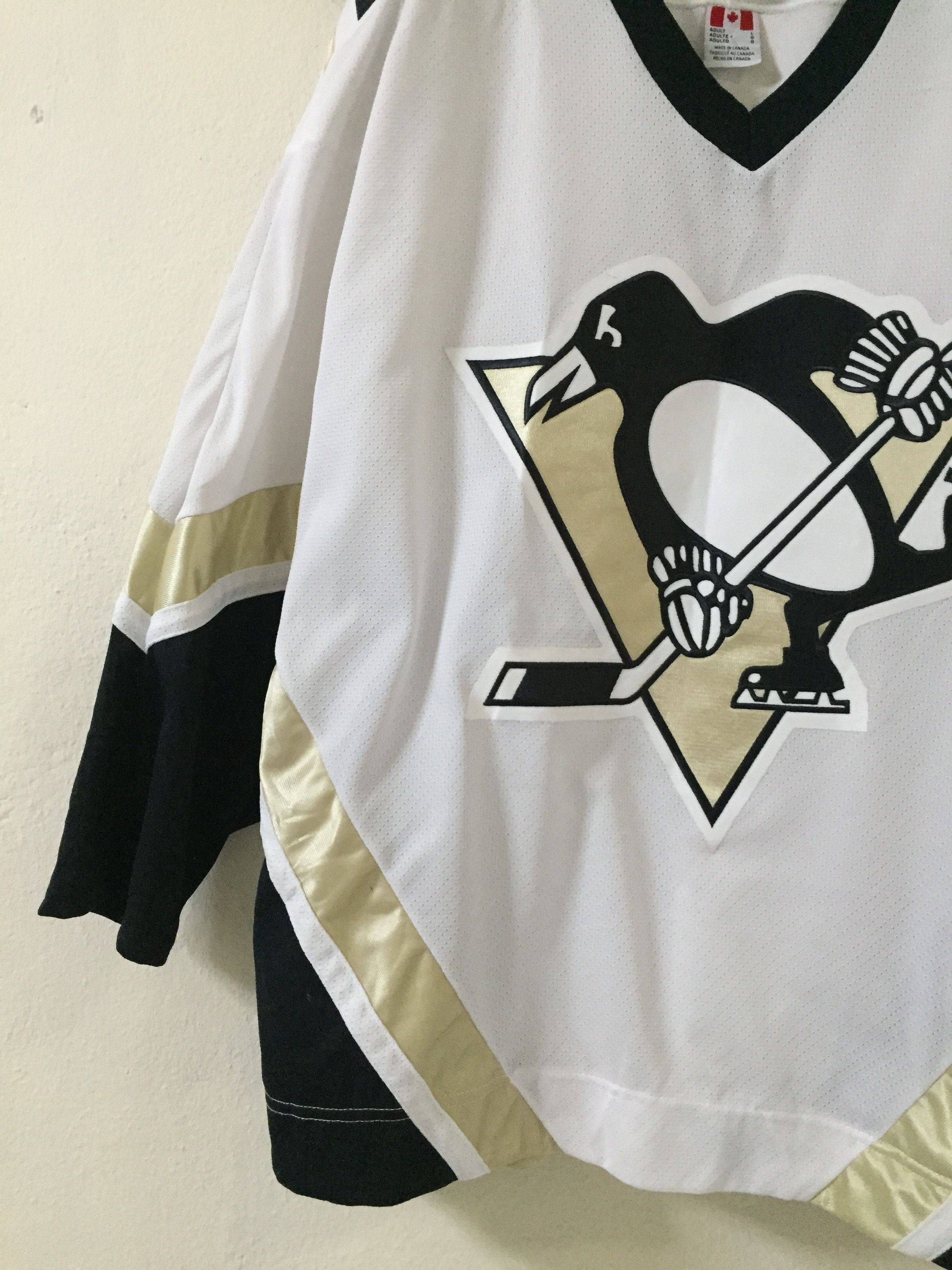 Ccm Vintage CCM Pittsburgh Penguins NHL Jersey Size US XL / EU 56 / 4 - 3 Thumbnail
