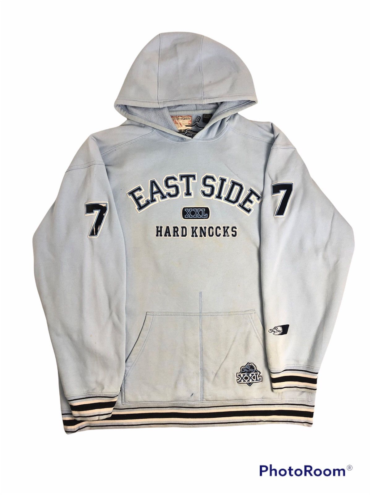 Japanese Brand × Rap Tees × Vintage School Of Hard Knocks East Side XXL Hoodie Sweatshirt Size US XXL / EU 58 / 5 - 1 Thumbnail