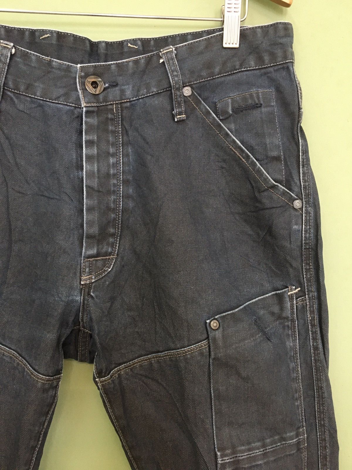 G-Star G STAR RAW-SLIM TAPERED FIT TACTICAL TECH MULTIPOCKET PANTS Size US 34 / EU 50 - 4 Thumbnail