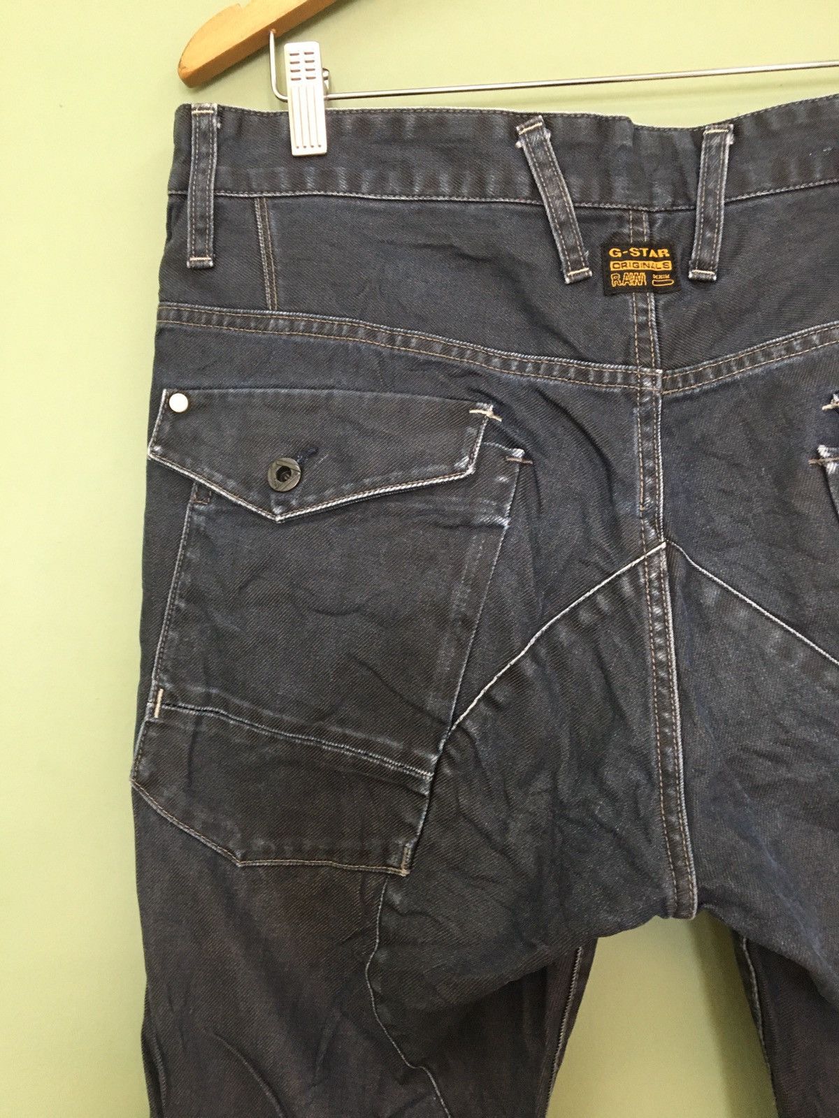 G-Star G STAR RAW-SLIM TAPERED FIT TACTICAL TECH MULTIPOCKET PANTS Size US 34 / EU 50 - 10 Thumbnail