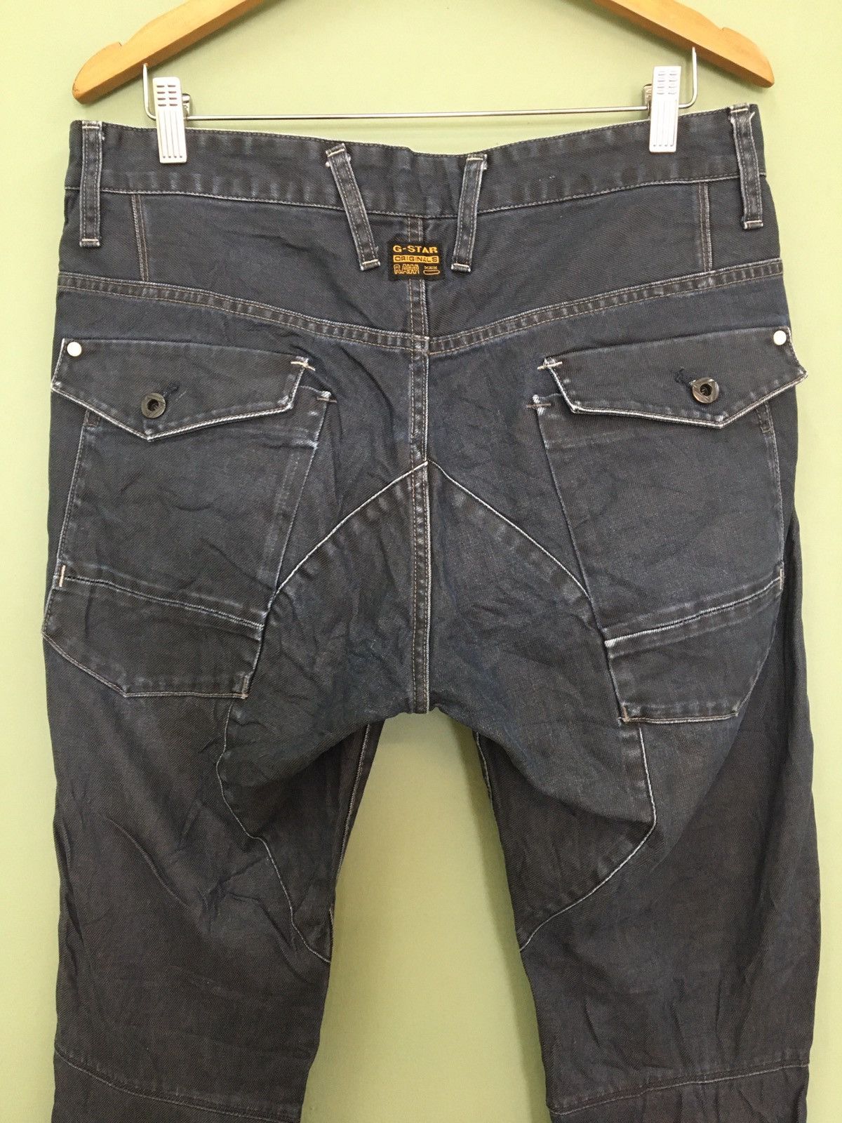 G-Star G STAR RAW-SLIM TAPERED FIT TACTICAL TECH MULTIPOCKET PANTS Size US 34 / EU 50 - 8 Thumbnail