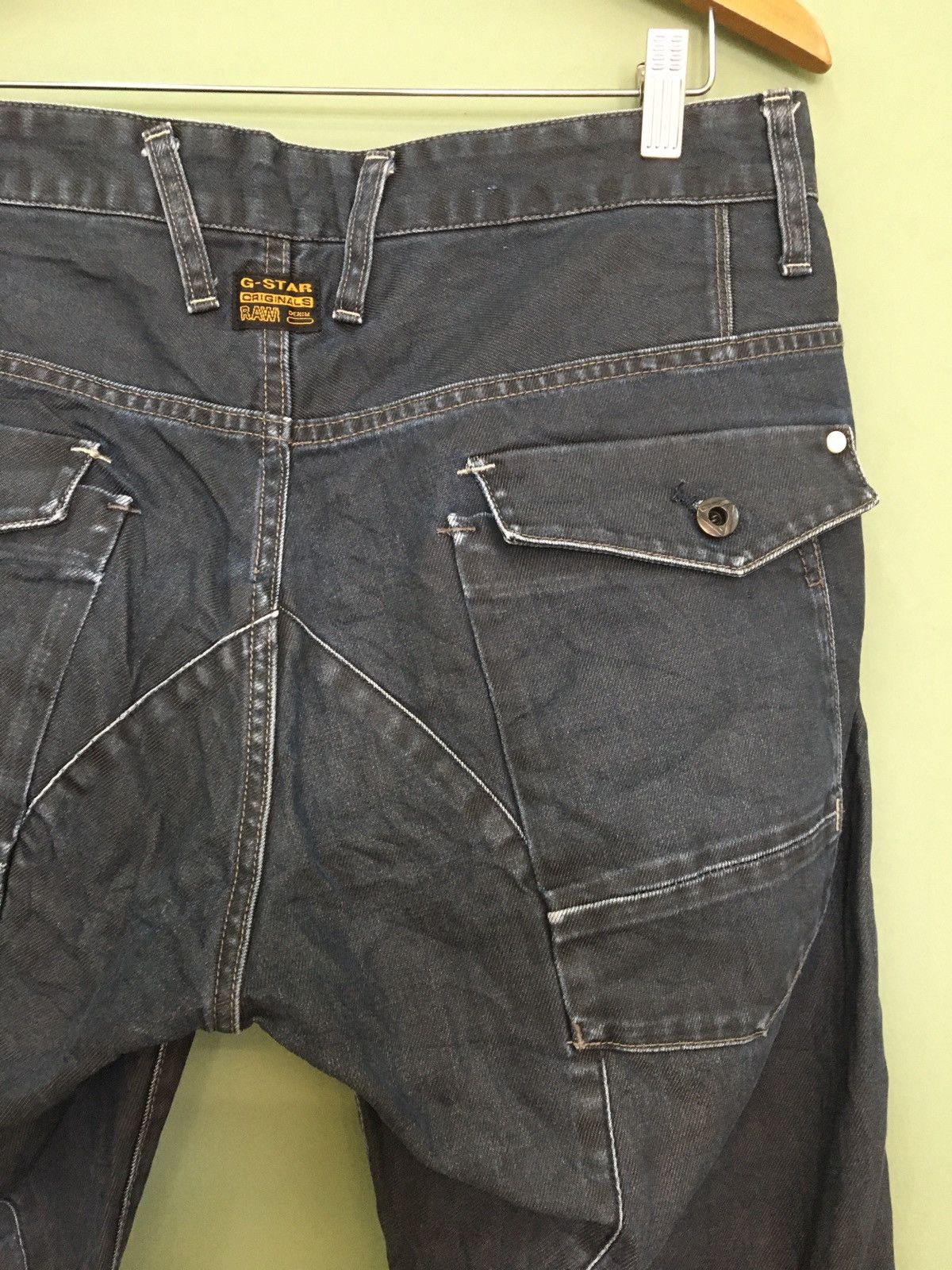 G-Star G STAR RAW-SLIM TAPERED FIT TACTICAL TECH MULTIPOCKET PANTS Size US 34 / EU 50 - 11 Thumbnail