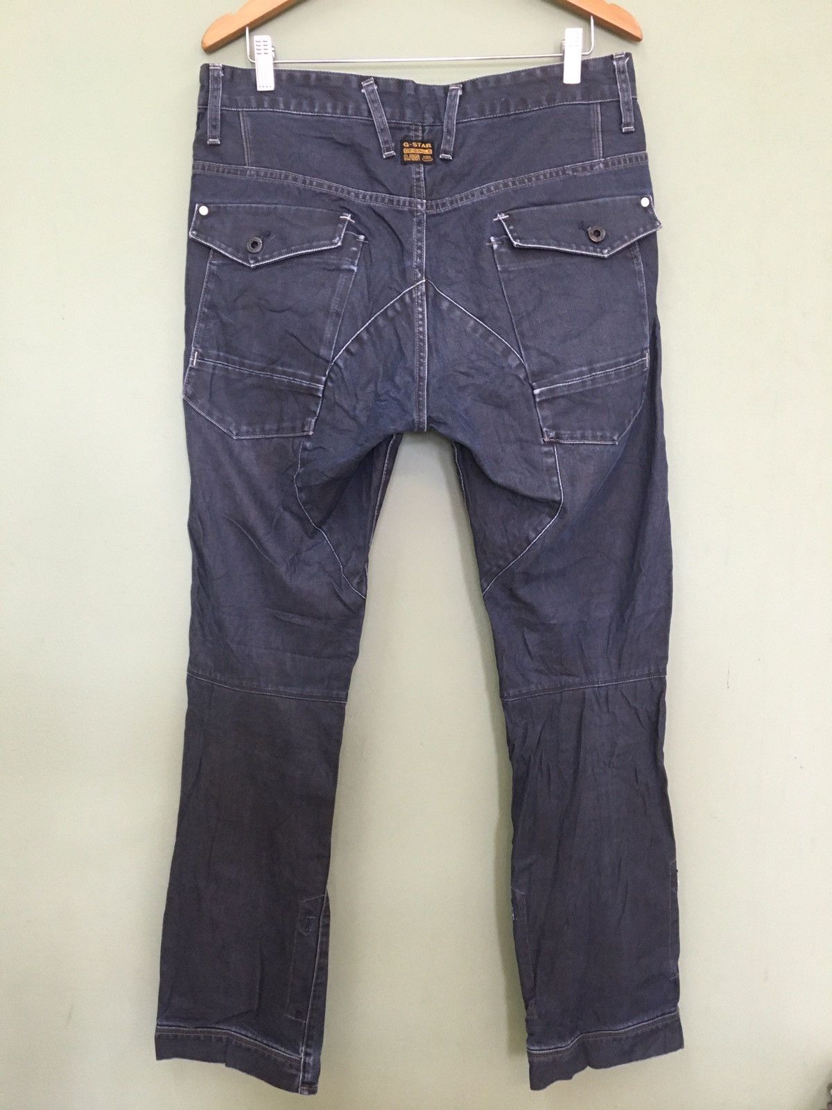 G-Star G STAR RAW-SLIM TAPERED FIT TACTICAL TECH MULTIPOCKET PANTS Size US 34 / EU 50 - 7 Thumbnail
