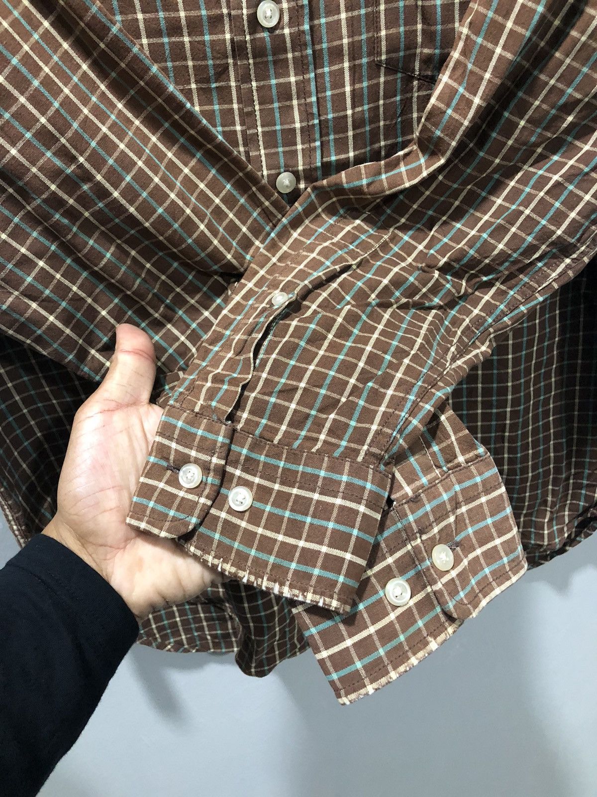 Avirex Vintage Avirex Brown Buttons up Shirt Size US L / EU 52-54 / 3 - 6 Thumbnail