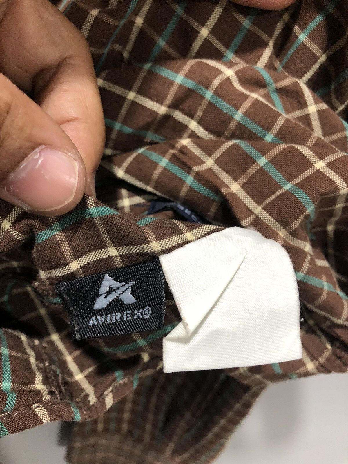 Avirex Vintage Avirex Brown Buttons up Shirt Size US L / EU 52-54 / 3 - 12 Thumbnail