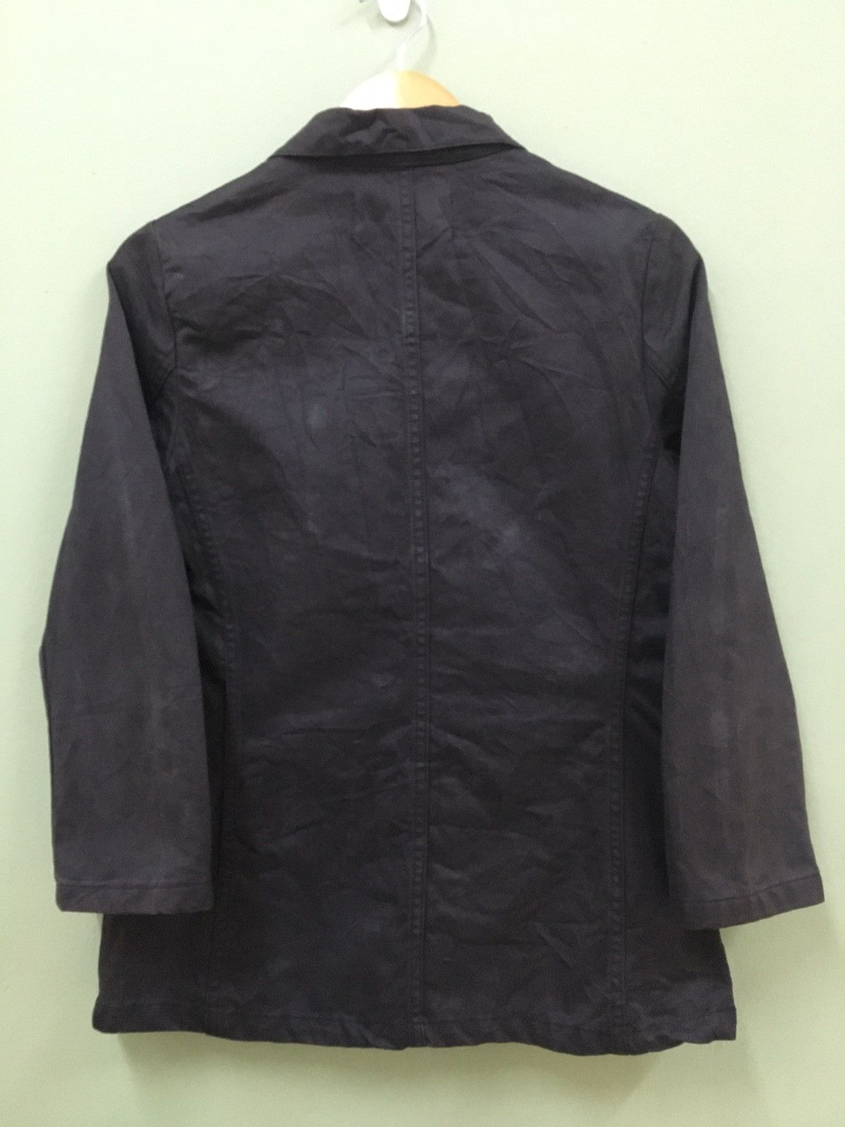 CABANE de ZUCCa ZUCCA - WASHED BLACK TACTICAL CHORE JACKET Size US S / EU 44-46 / 1 - 6 Thumbnail