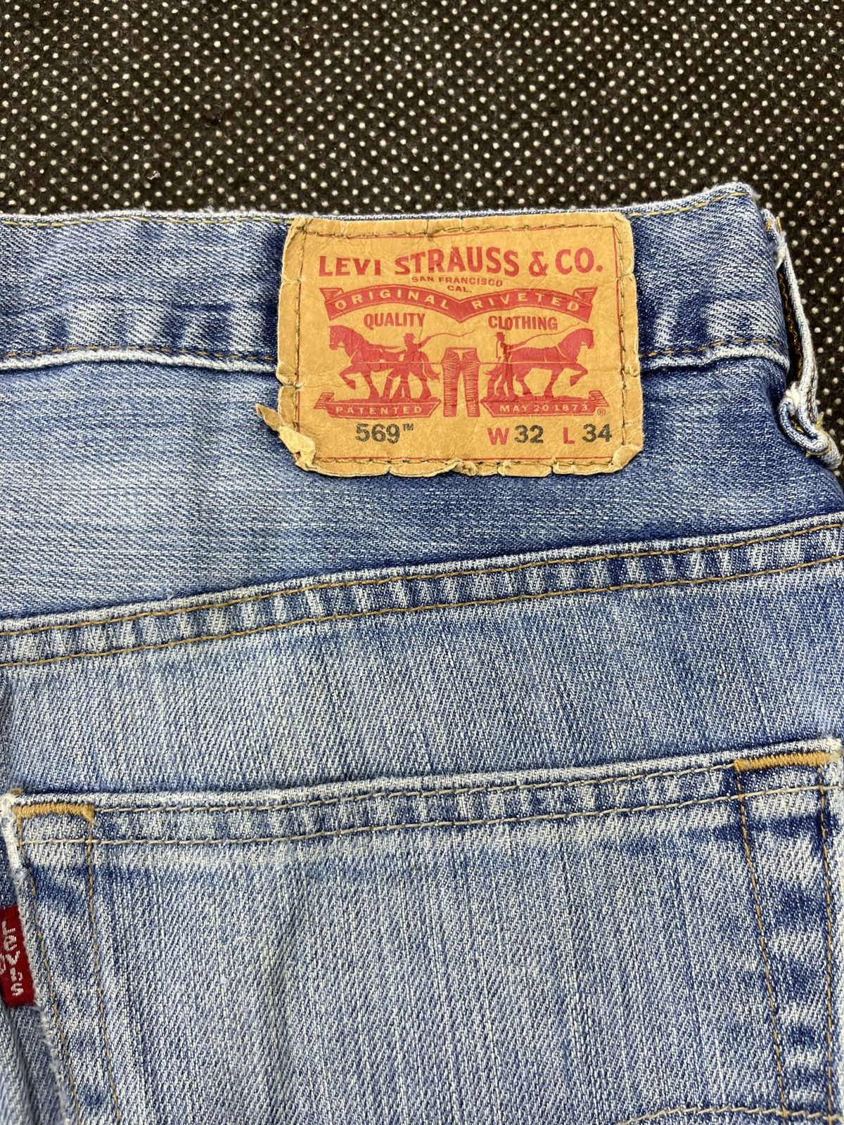 Levi's × Vintage Vintage Levis 569 Faded Jeans - J579 Size US 36 / EU 52 - 10 Thumbnail