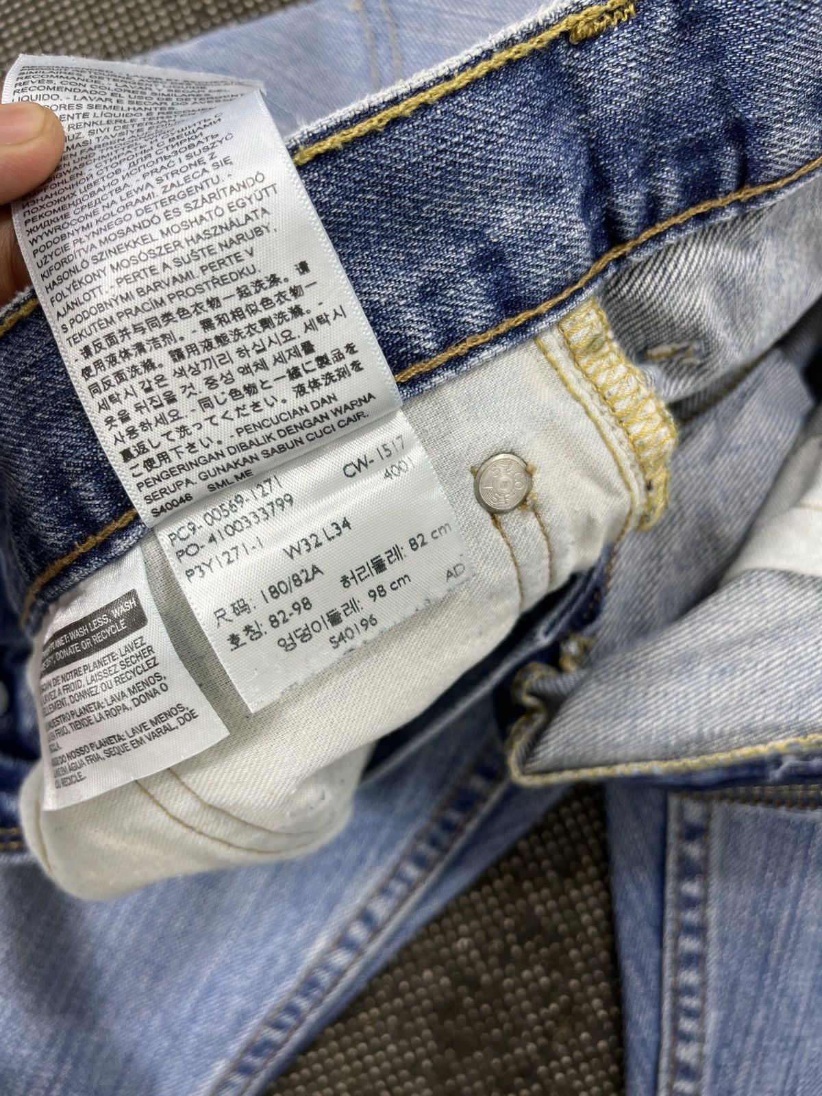 Levi's × Vintage Vintage Levis 569 Faded Jeans - J579 Size US 36 / EU 52 - 8 Thumbnail