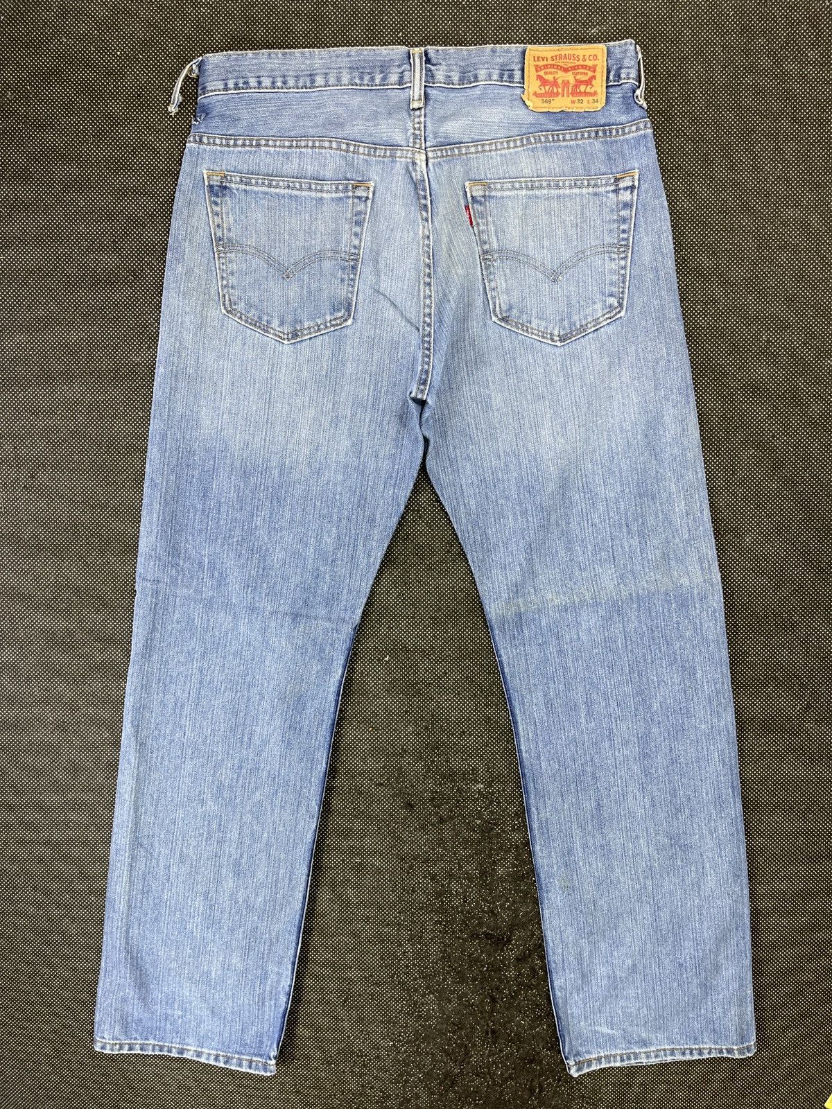 Levi's × Vintage Vintage Levis 569 Faded Jeans - J579 Size US 36 / EU 52 - 2 Thumbnail