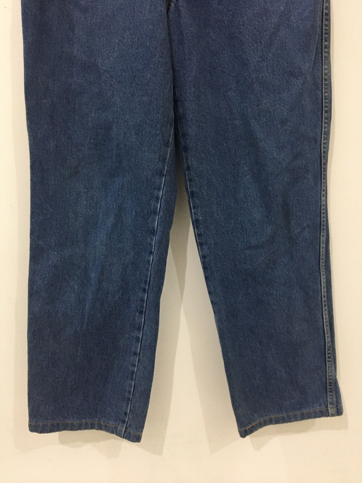 Yves Saint Laurent YSL - BAGGY CROPPED EMBROIDERED FLOWER PATTERN JEANS Size US 28 / EU 44 - 4 Thumbnail