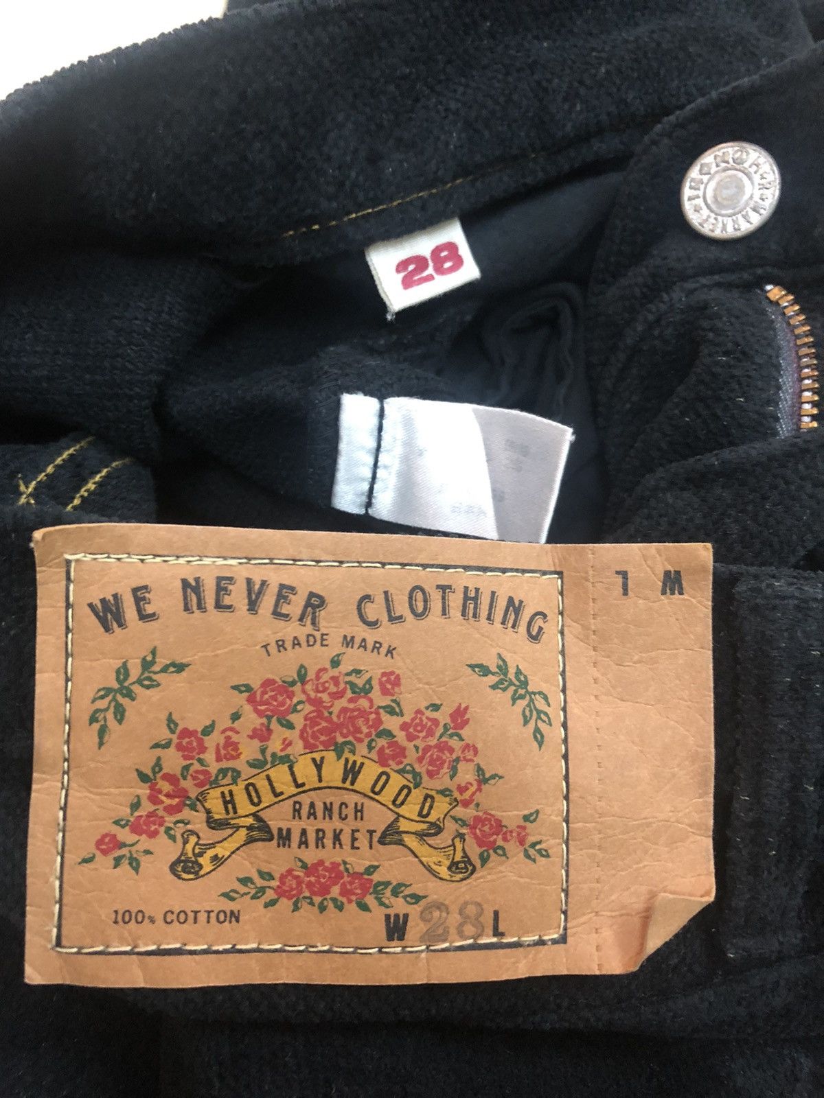 Blue Blue Japan HR MARKET - RELAXED FIT CHENILE CORDUROY BASIC JEANS Size US 28 / EU 44 - 10 Thumbnail