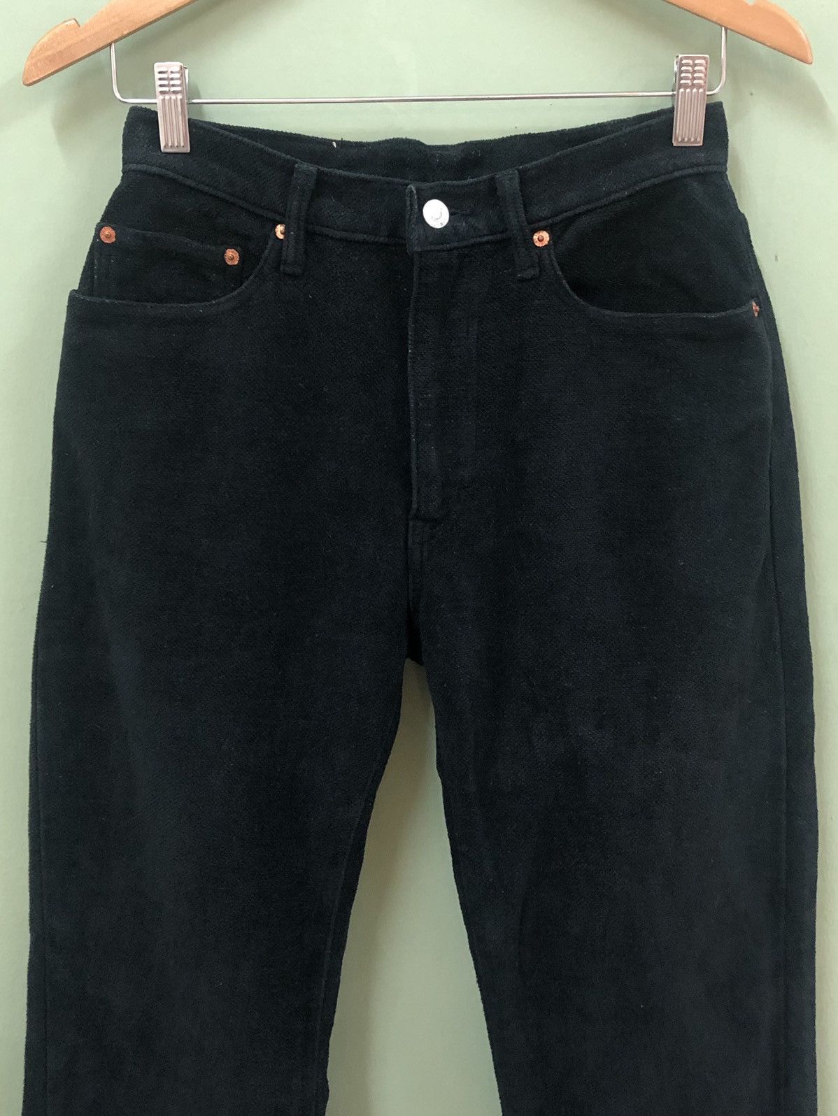 Blue Blue Japan HR MARKET - RELAXED FIT CHENILE CORDUROY BASIC JEANS Size US 28 / EU 44 - 6 Thumbnail