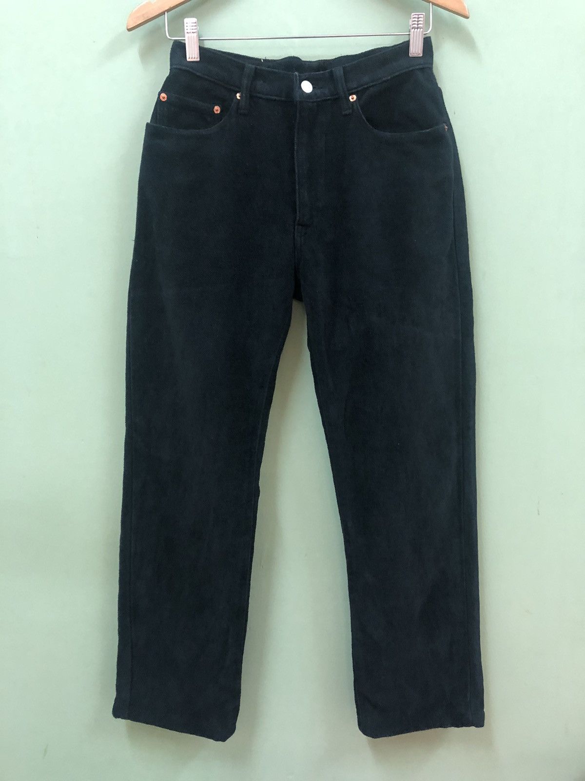 Blue Blue Japan HR MARKET - RELAXED FIT CHENILE CORDUROY BASIC JEANS Size US 28 / EU 44 - 5 Thumbnail