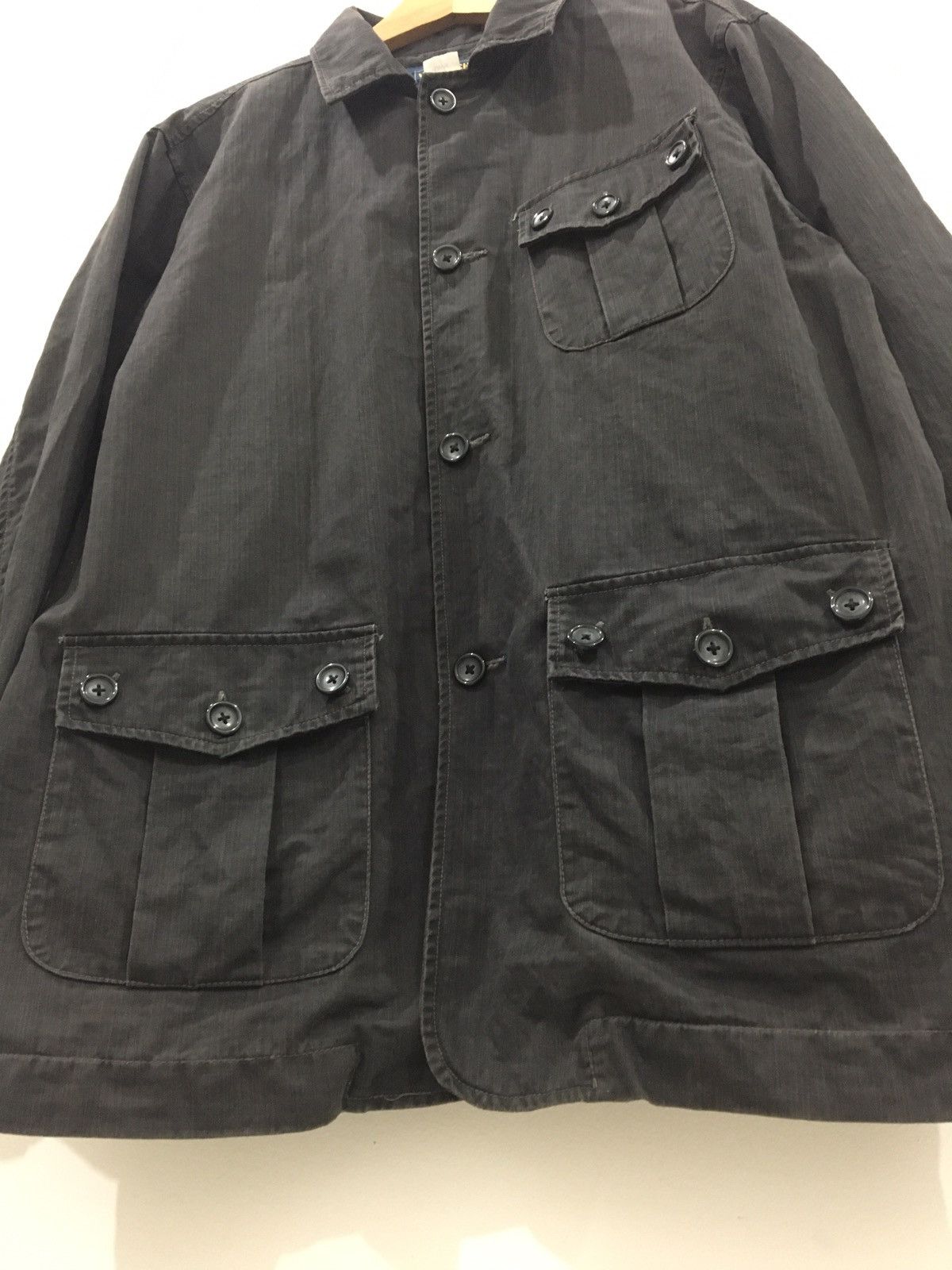Woolrich Woolen Mills WOOLRICH - CHORE CLASSIC TACTICAL JACKET / WASHED DENIM Size US L / EU 52-54 / 3 - 6 Thumbnail
