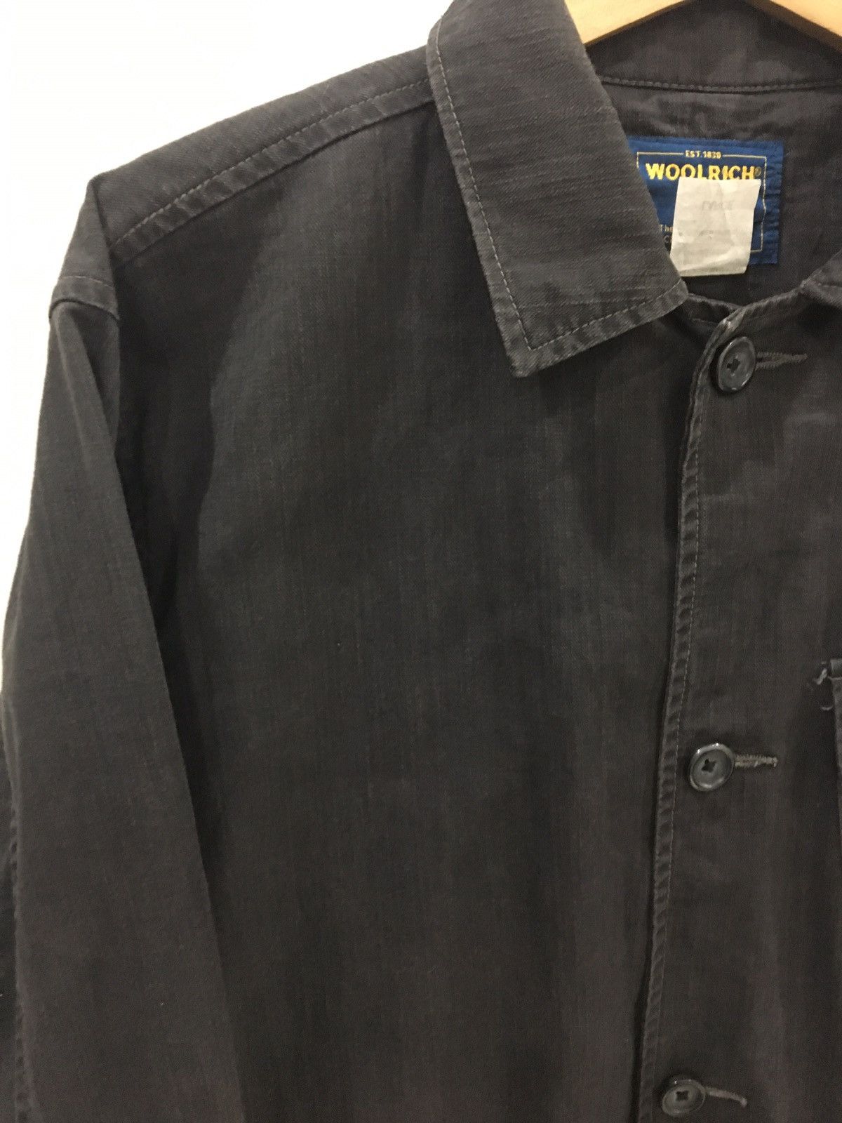 Woolrich Woolen Mills WOOLRICH - CHORE CLASSIC TACTICAL JACKET / WASHED DENIM Size US L / EU 52-54 / 3 - 4 Thumbnail