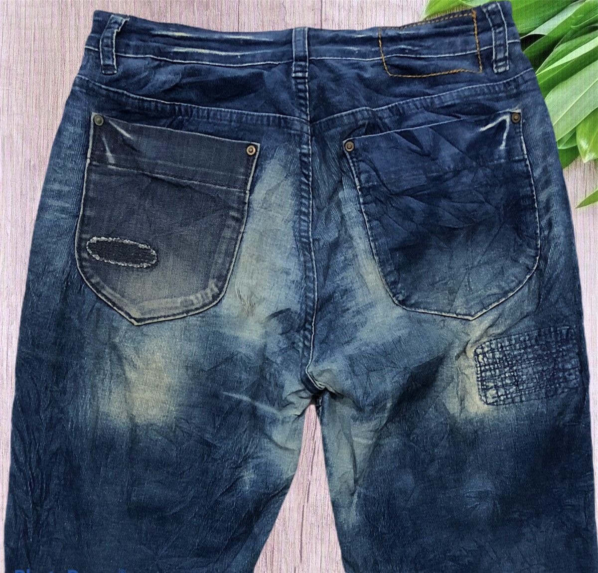 Japanese Brand Japan Cube Sugar Distressed corduroy Pants Size US 30 / EU 46 - 4 Thumbnail