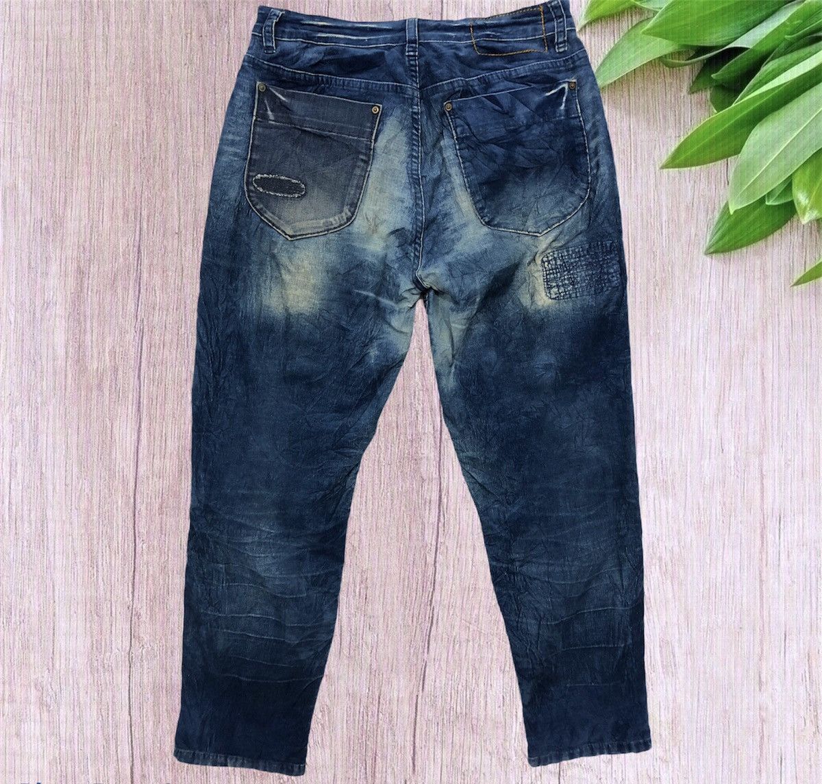 Japanese Brand Japan Cube Sugar Distressed corduroy Pants Size US 30 / EU 46 - 5 Thumbnail