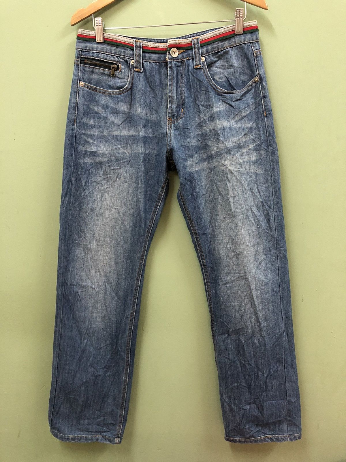 Designer × Dolce & Gabbana D&G - RELAXED FIT LIGHT WASHED JEANS Size US 32 / EU 48 - 5 Thumbnail
