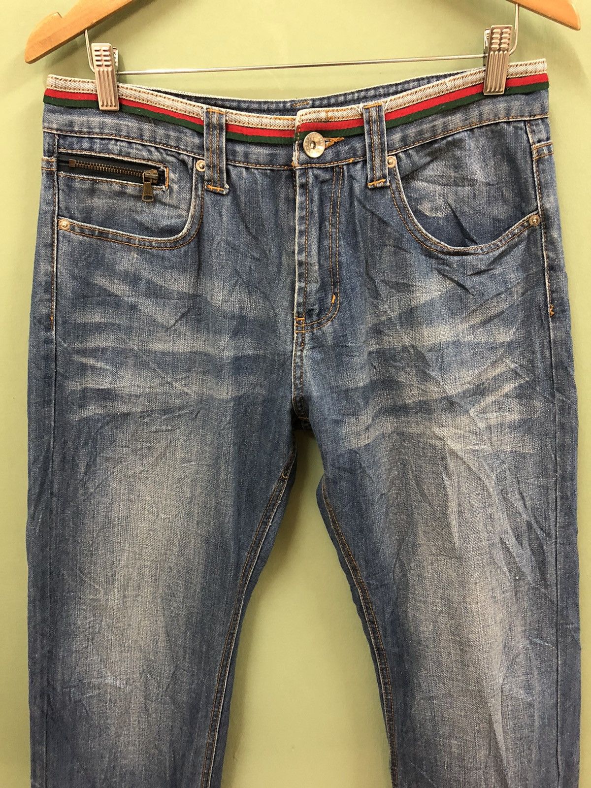 Designer × Dolce & Gabbana D&G - RELAXED FIT LIGHT WASHED JEANS Size US 32 / EU 48 - 8 Thumbnail