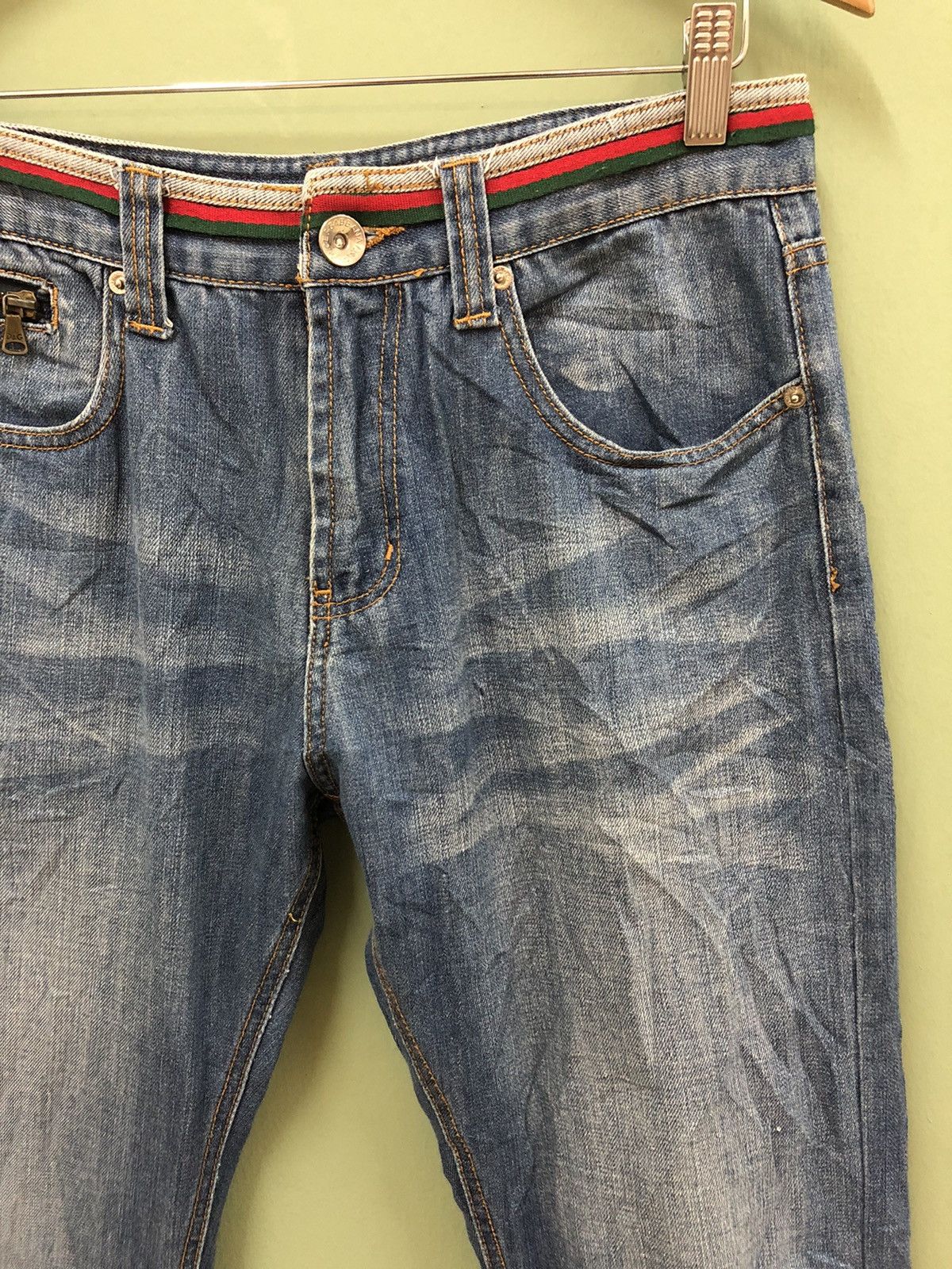 Designer × Dolce & Gabbana D&G - RELAXED FIT LIGHT WASHED JEANS Size US 32 / EU 48 - 7 Thumbnail