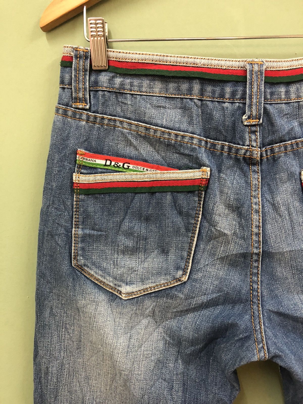 Designer × Dolce & Gabbana D&G - RELAXED FIT LIGHT WASHED JEANS Size US 32 / EU 48 - 3 Thumbnail