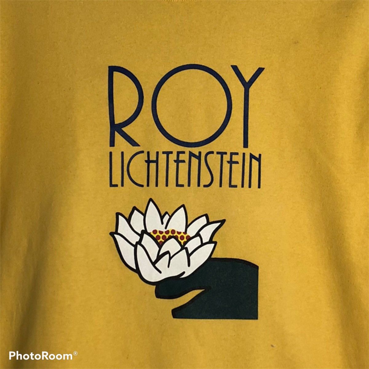 Designer × Japanese Brand × Uniqlo Roy Lichtenstein Flower Logo Size US M / EU 48-50 / 2 - 2 Thumbnail