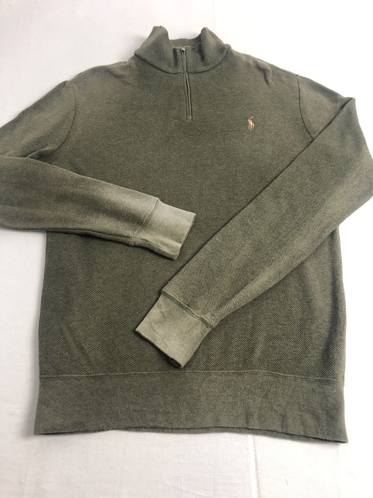 Polo Ralph Lauren Vintage Polo Ralph Lauren Faded Green Sweatshirt Size US M / EU 48-50 / 2 - 5 Thumbnail