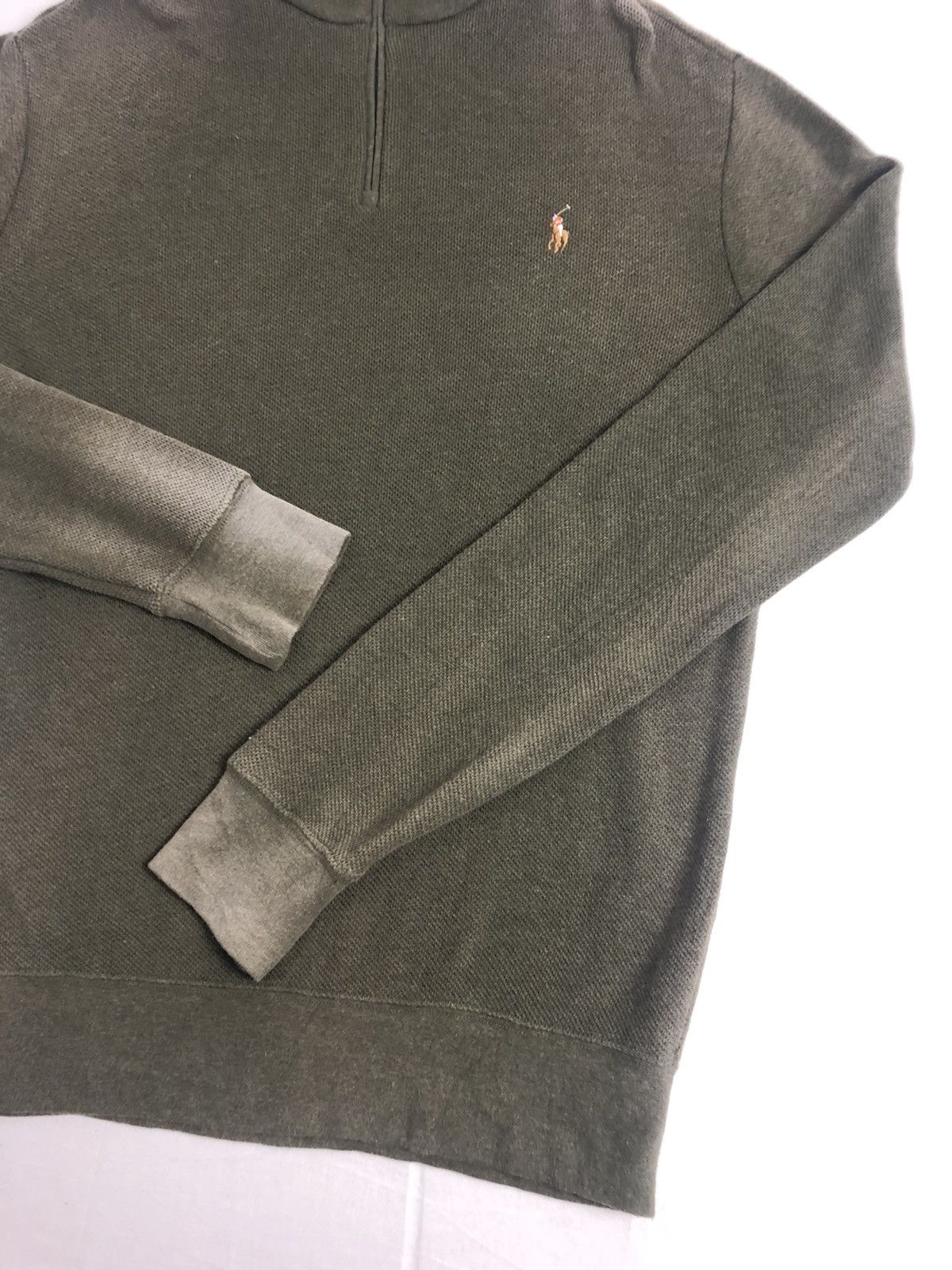 Polo Ralph Lauren Vintage Polo Ralph Lauren Faded Green Sweatshirt Size US M / EU 48-50 / 2 - 4 Thumbnail