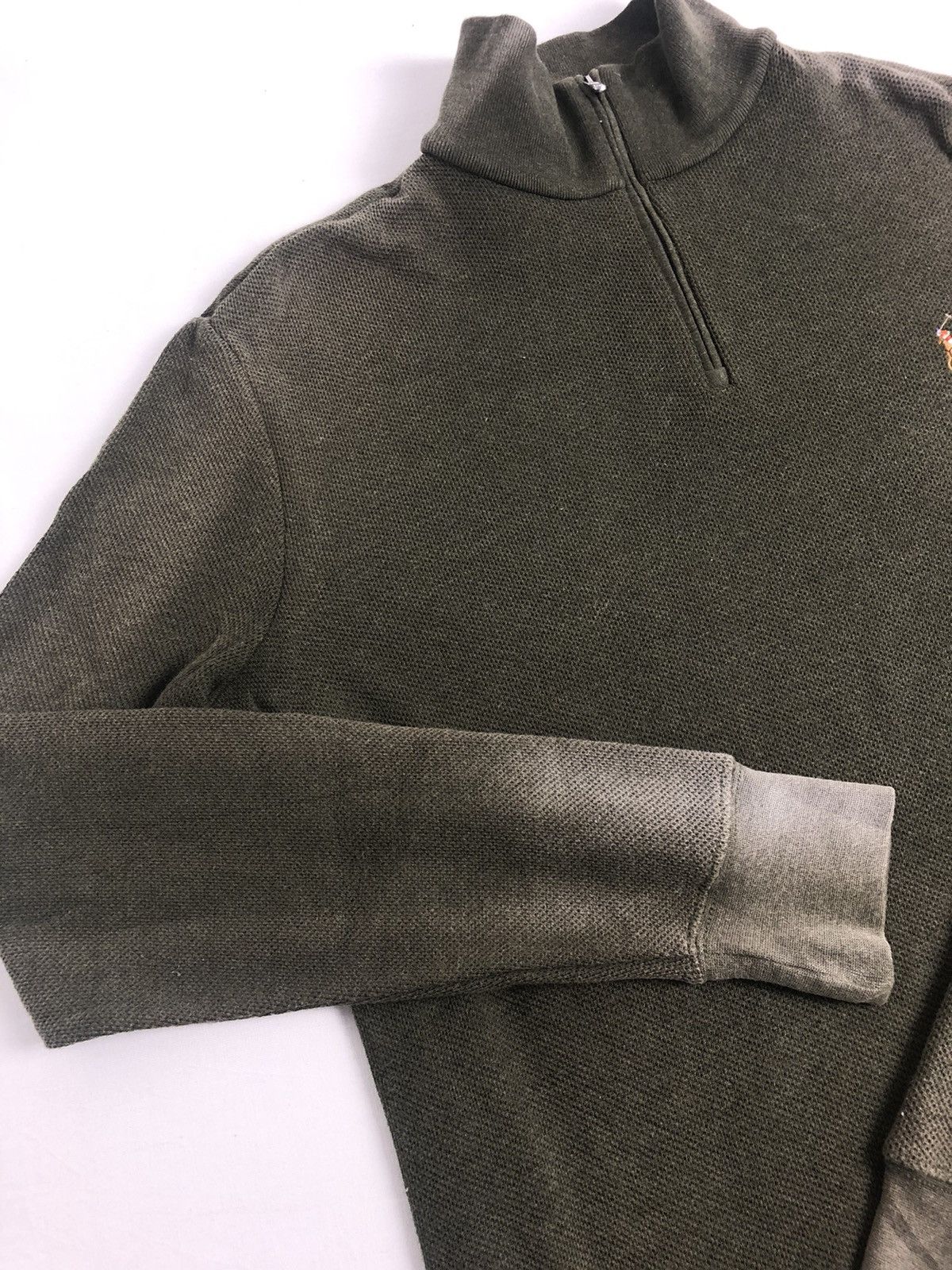 Polo Ralph Lauren Vintage Polo Ralph Lauren Faded Green Sweatshirt Size US M / EU 48-50 / 2 - 3 Thumbnail