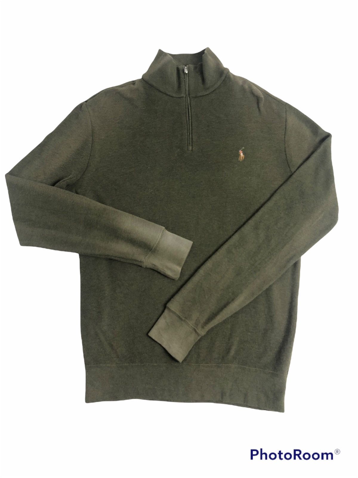 Polo Ralph Lauren Vintage Polo Ralph Lauren Faded Green Sweatshirt Size US M / EU 48-50 / 2 - 2 Thumbnail