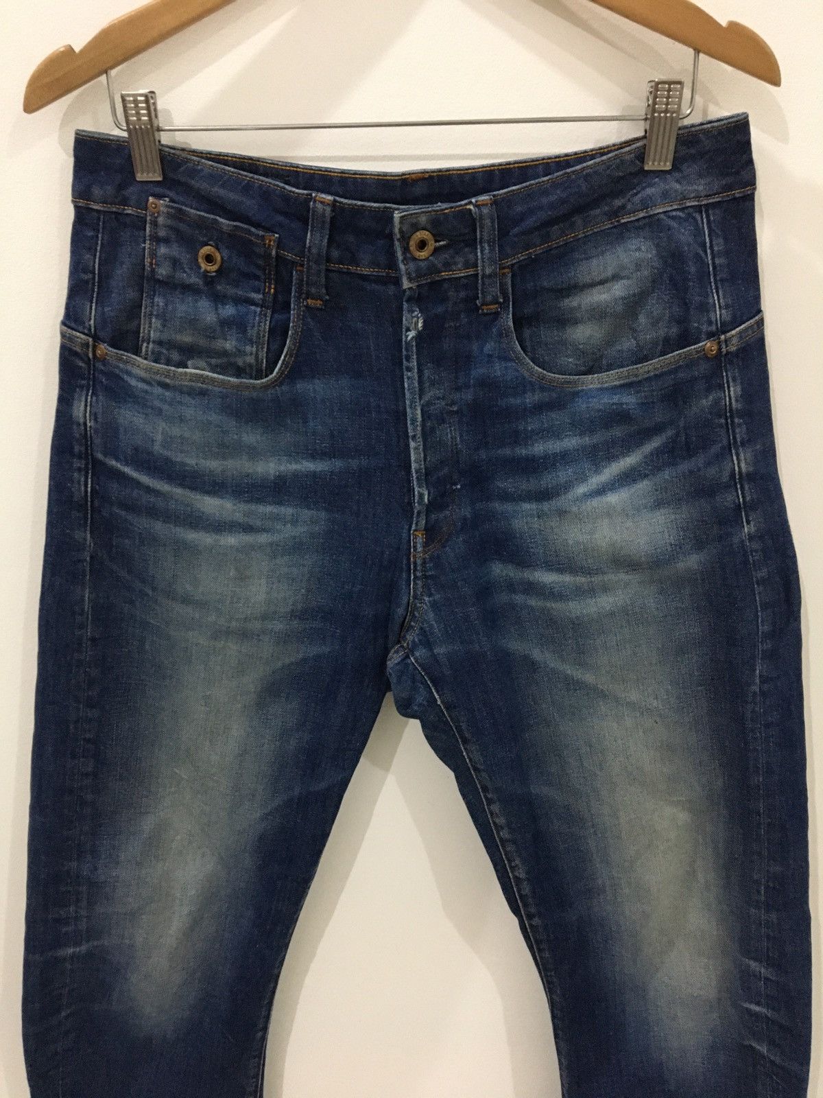 G-Star G-STAR RAW - TYPE C 3D TAPERED SLIM JEANS Size US 32 / EU 48 - 3 Thumbnail