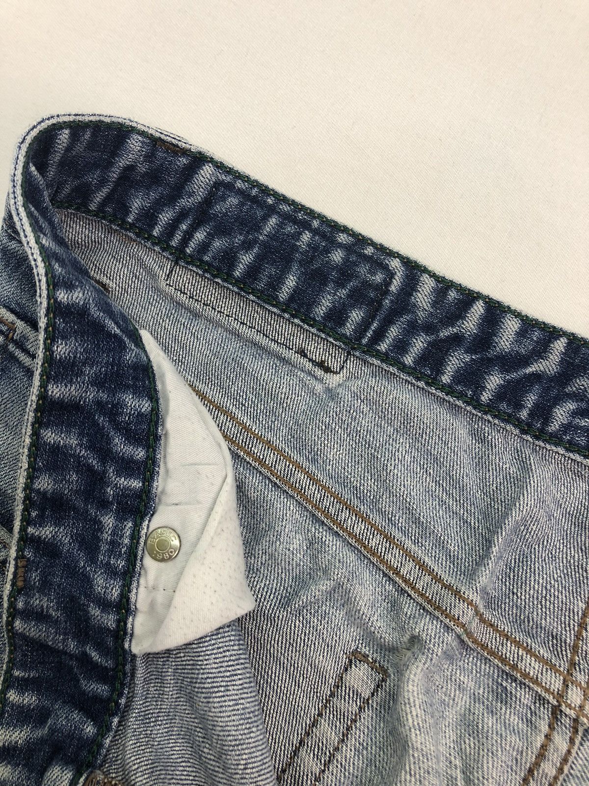 Japanese Brand Japanese 1980 Distressed denim Pants Size US 32 / EU 48 - 8 Thumbnail