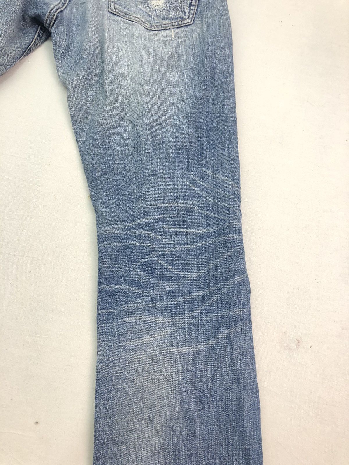 Japanese Brand Japanese 1980 Distressed denim Pants Size US 32 / EU 48 - 17 Thumbnail