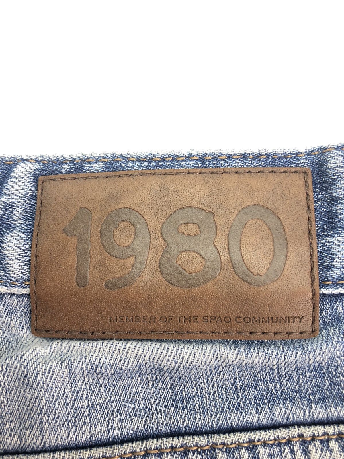 Japanese Brand Japanese 1980 Distressed denim Pants Size US 32 / EU 48 - 16 Thumbnail
