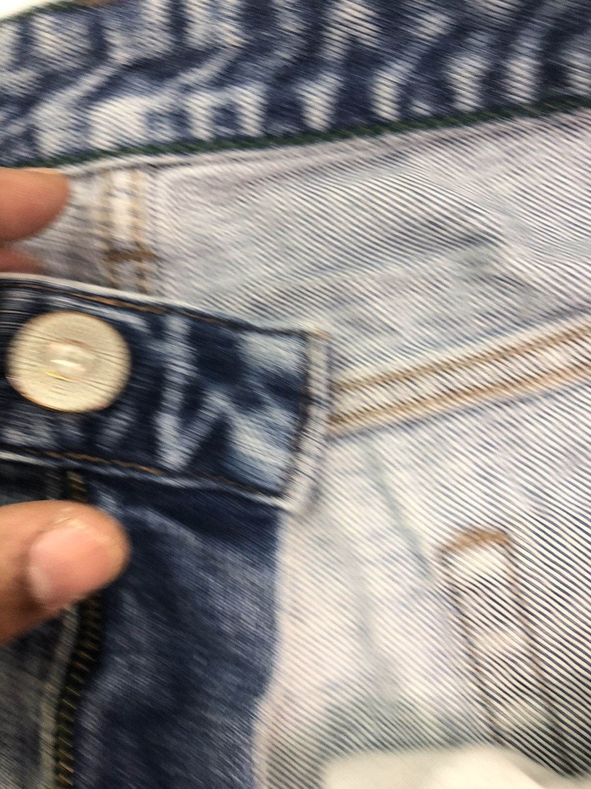 Japanese Brand Japanese 1980 Distressed denim Pants Size US 32 / EU 48 - 7 Thumbnail