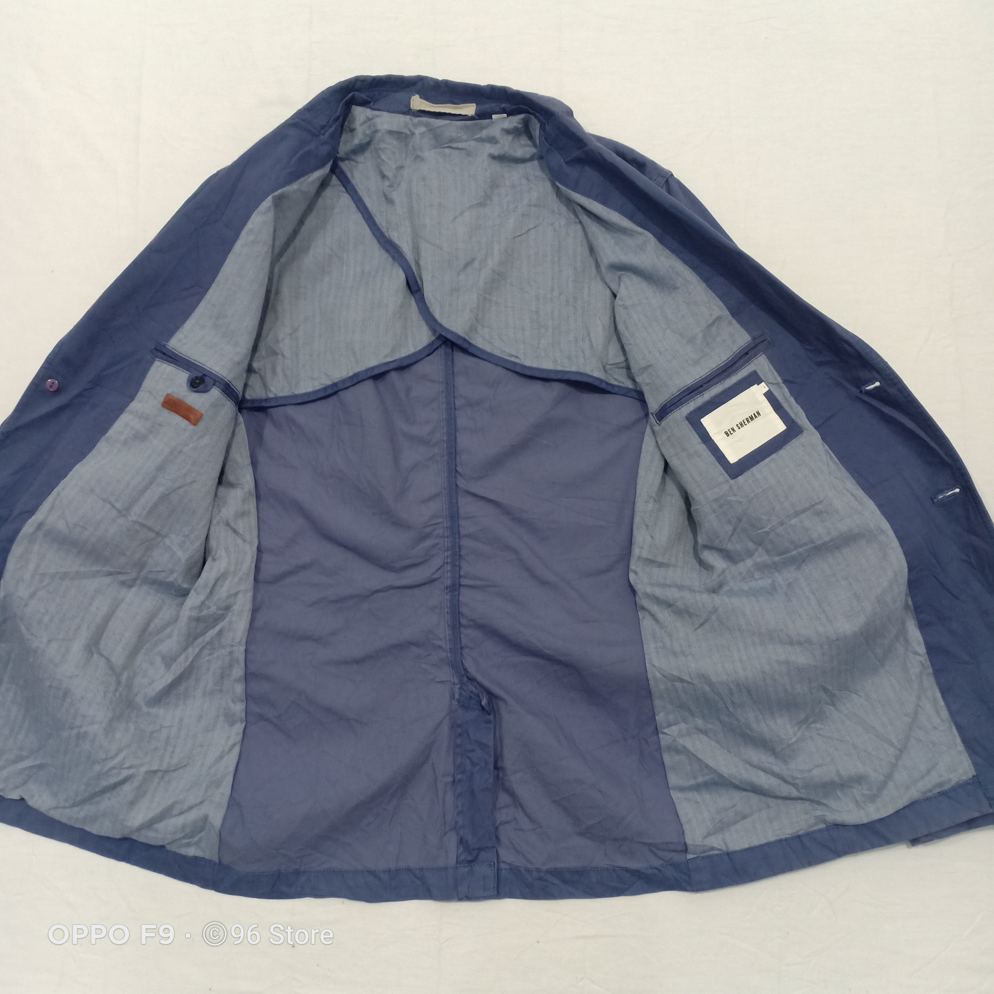 Ben Sherman Ben Sherman Blue Blazzer coat Jacket Size US L / EU 52-54 / 3 - 5 Thumbnail