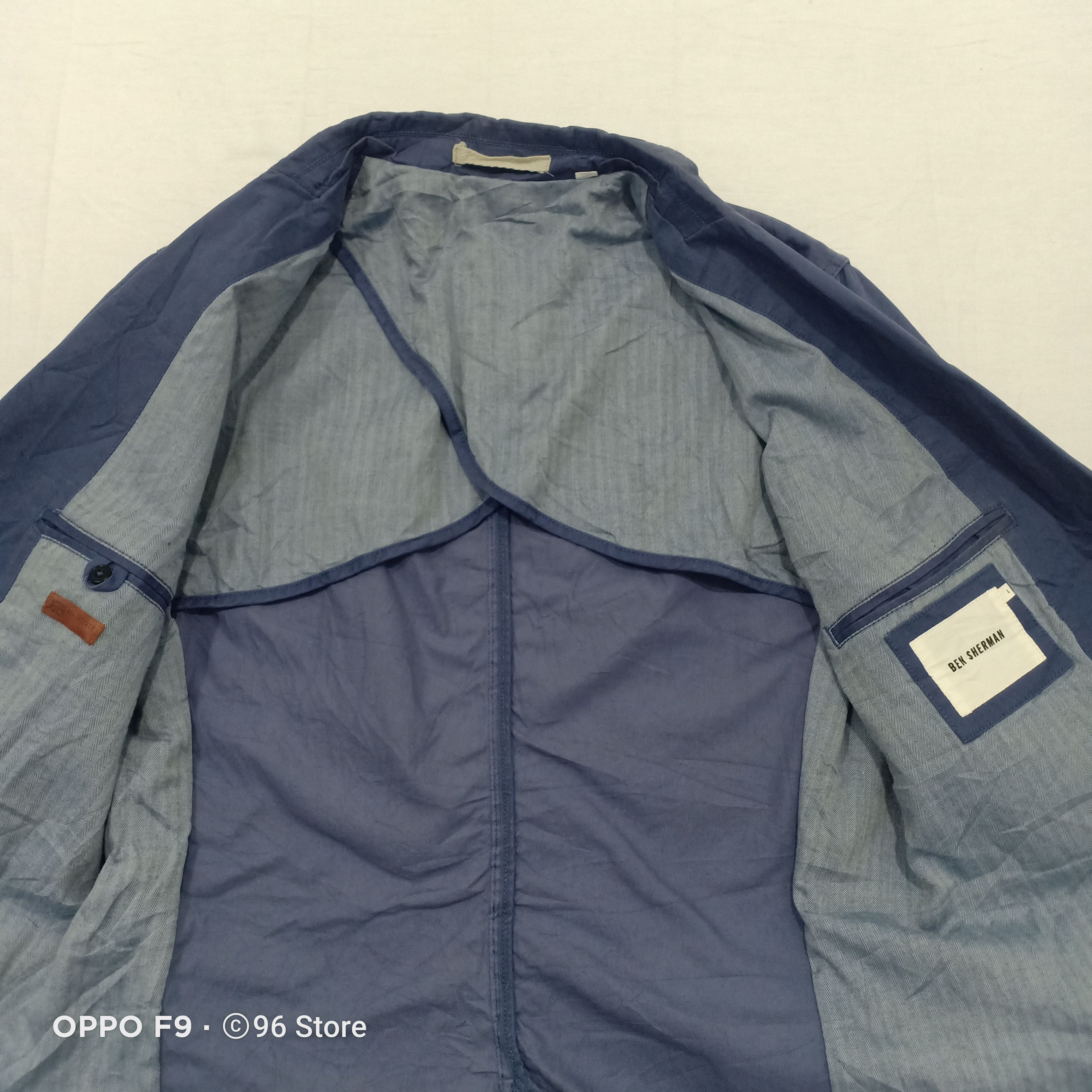 Ben Sherman Ben Sherman Blue Blazzer coat Jacket Size US L / EU 52-54 / 3 - 6 Thumbnail